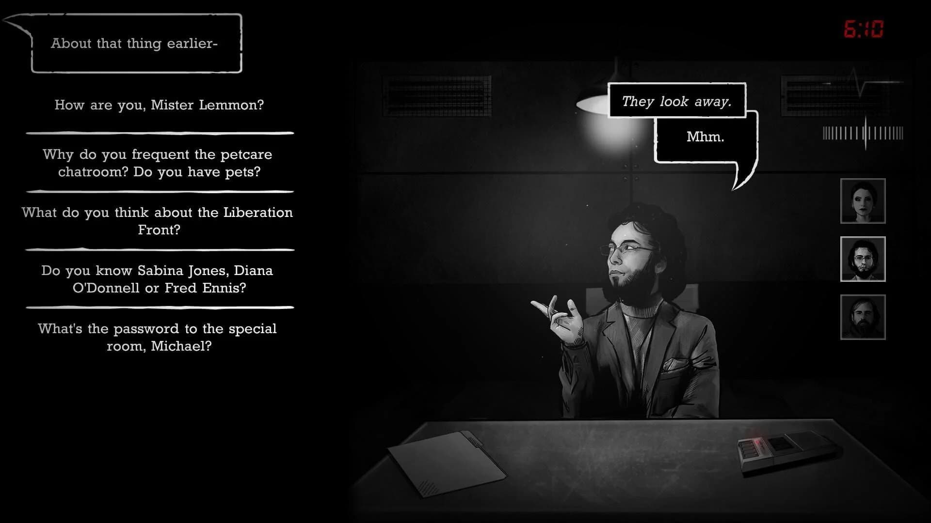 Interrogation: You Will Be Deceived screenshot 5