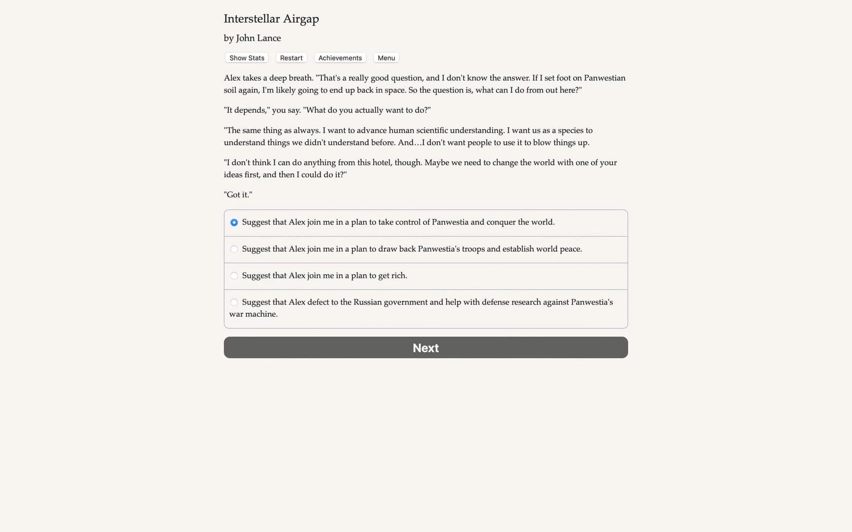 Interstellar Airgap screenshot 5