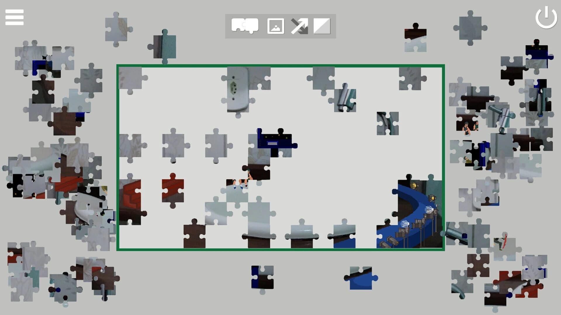 Invisible Places: Pixel Art Jigsaw Puzzle screenshot 1