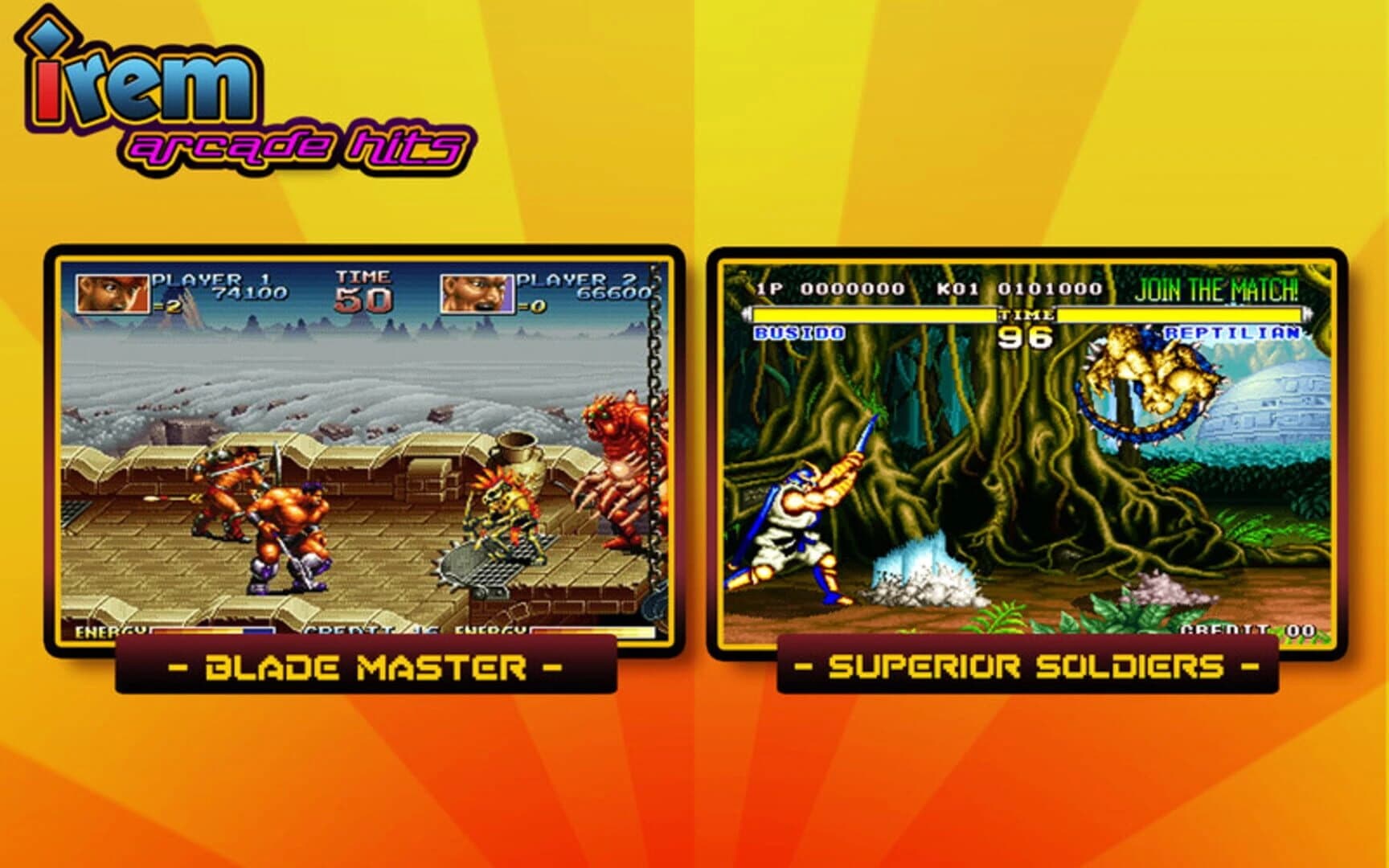 Irem Arcade Hits screenshot 1