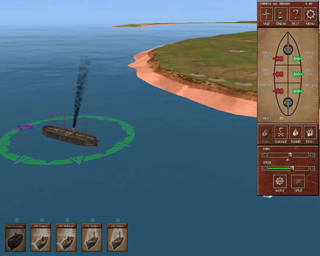 Ironclads: American Civil War screenshot 1