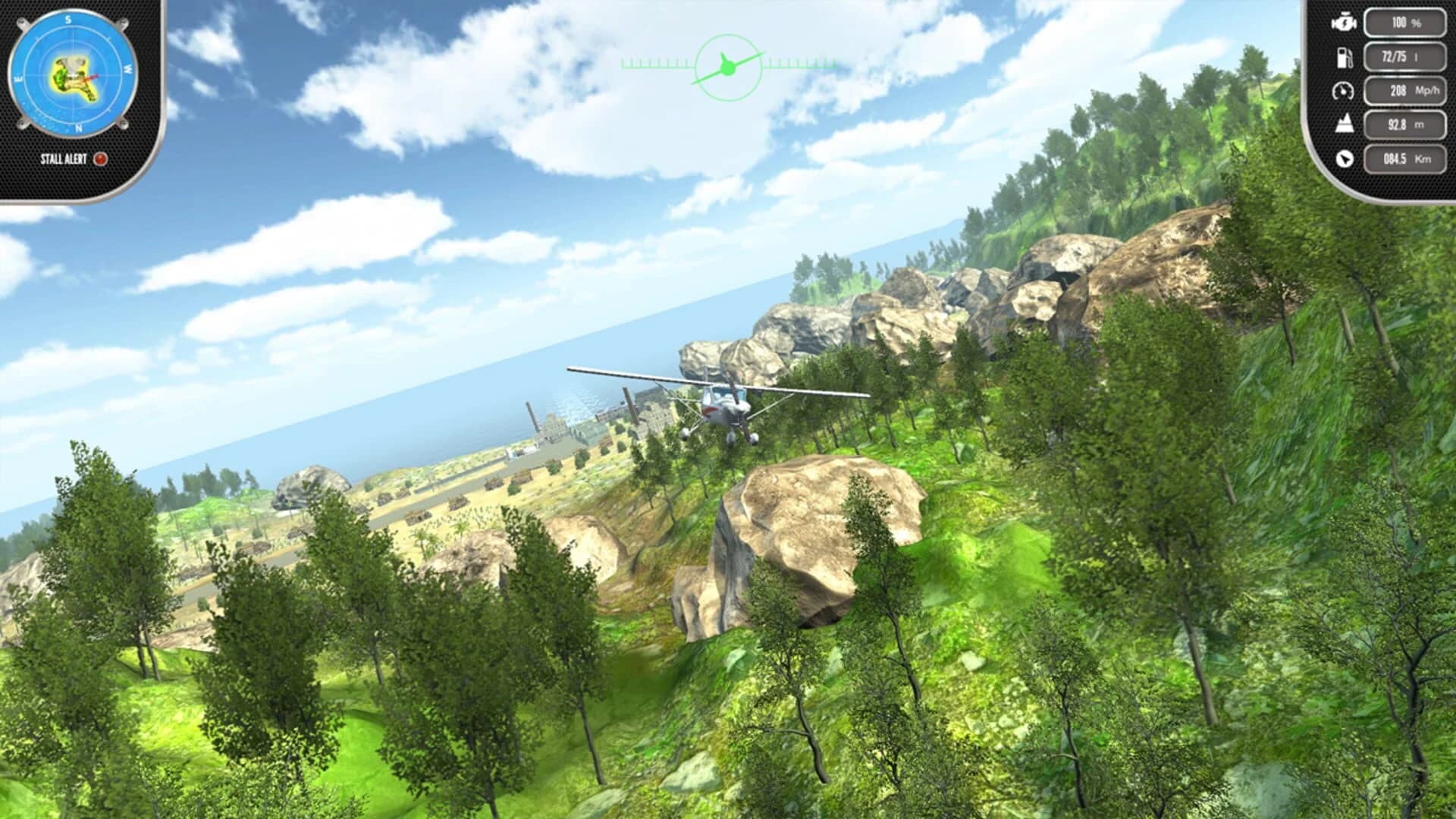 Island Flight Simulator screenshot 1