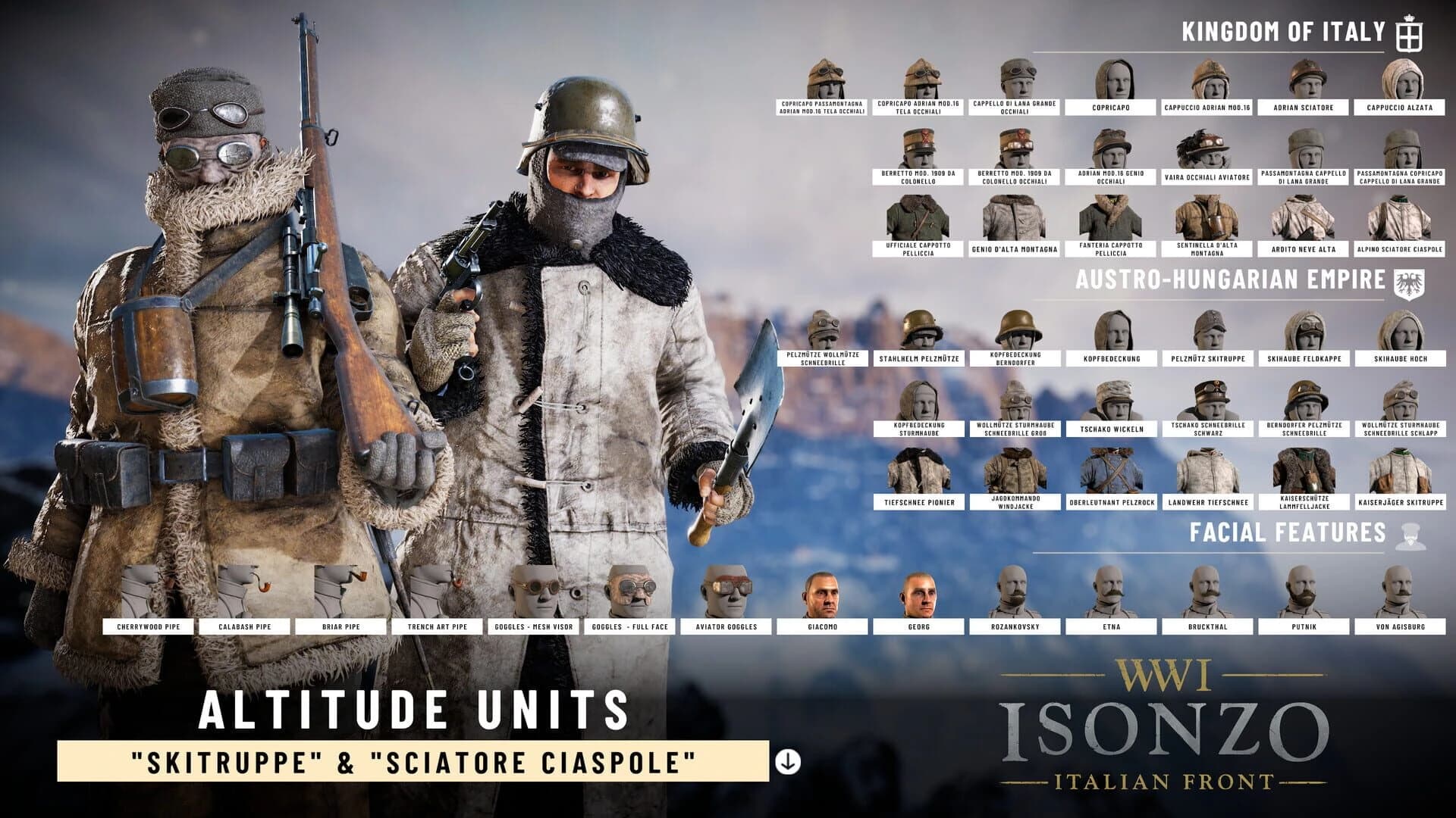 Isonzo: Altitude Units Pack screenshot 2