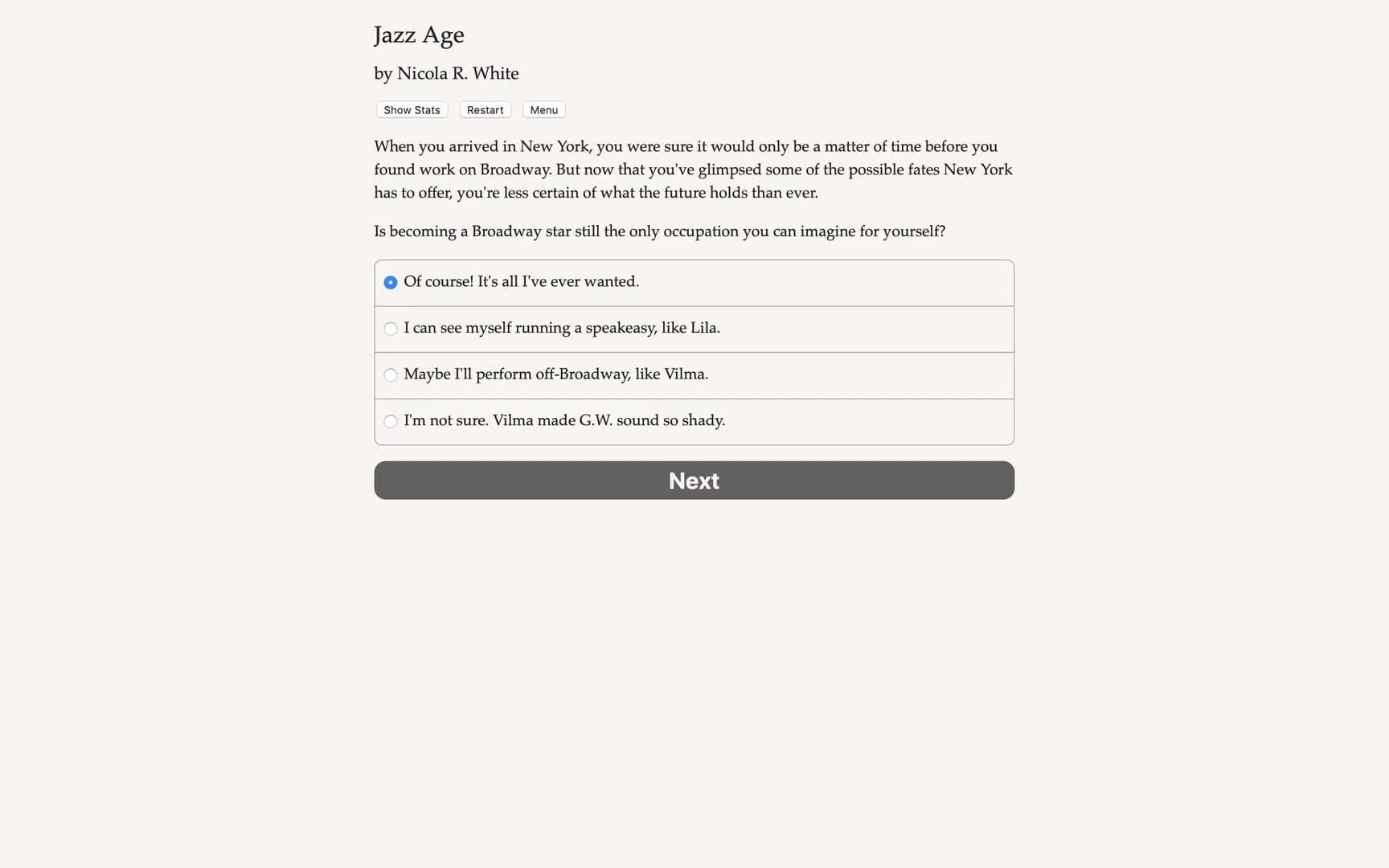 Jazz Age screenshot 1