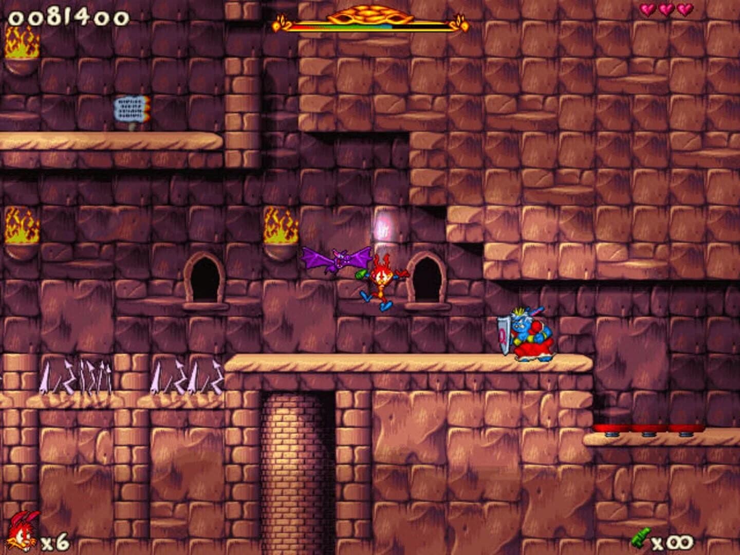 Jazz Jackrabbit 2 screenshot 1