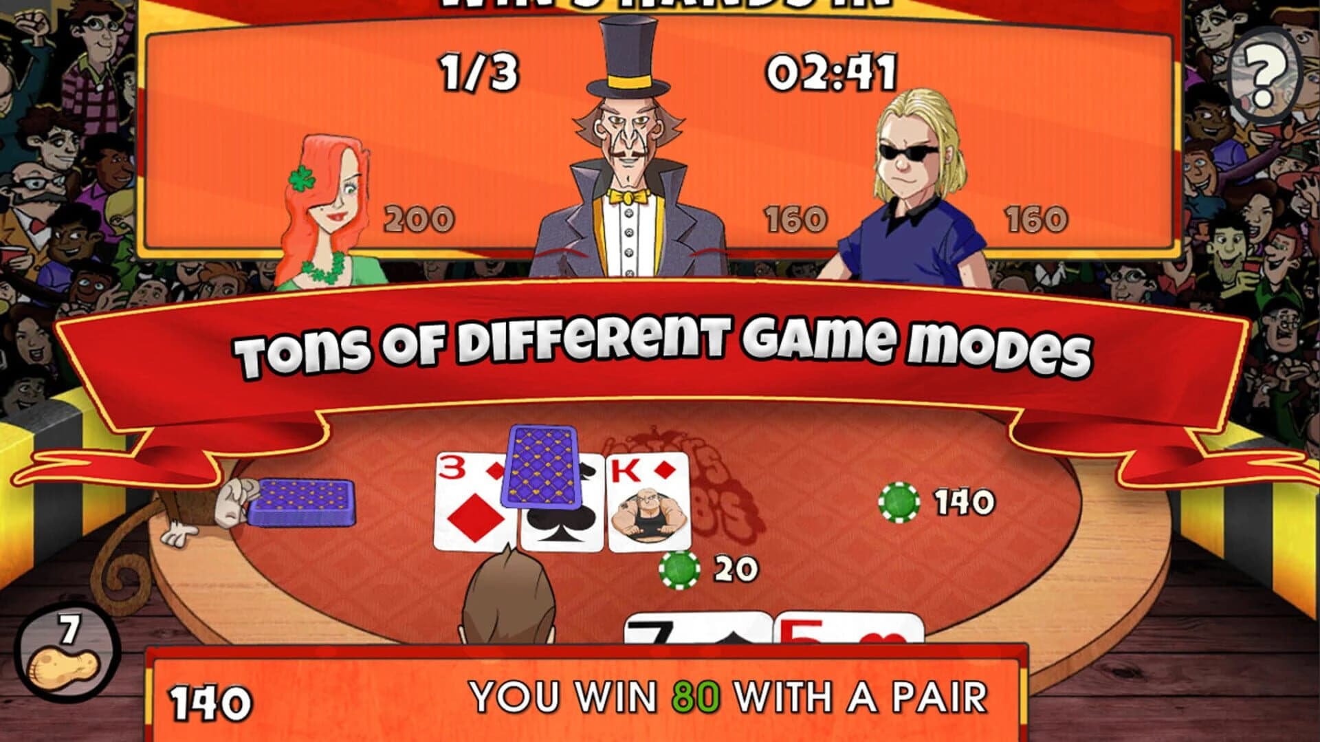 Jesters Poker screenshot 1