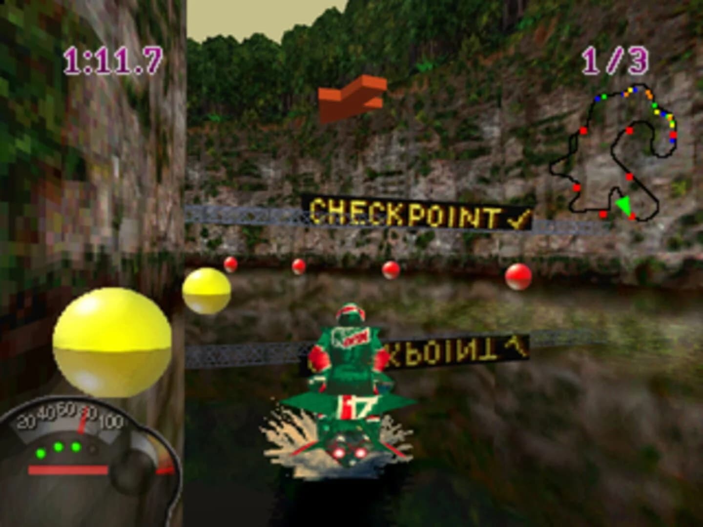 Jet Moto screenshot 1