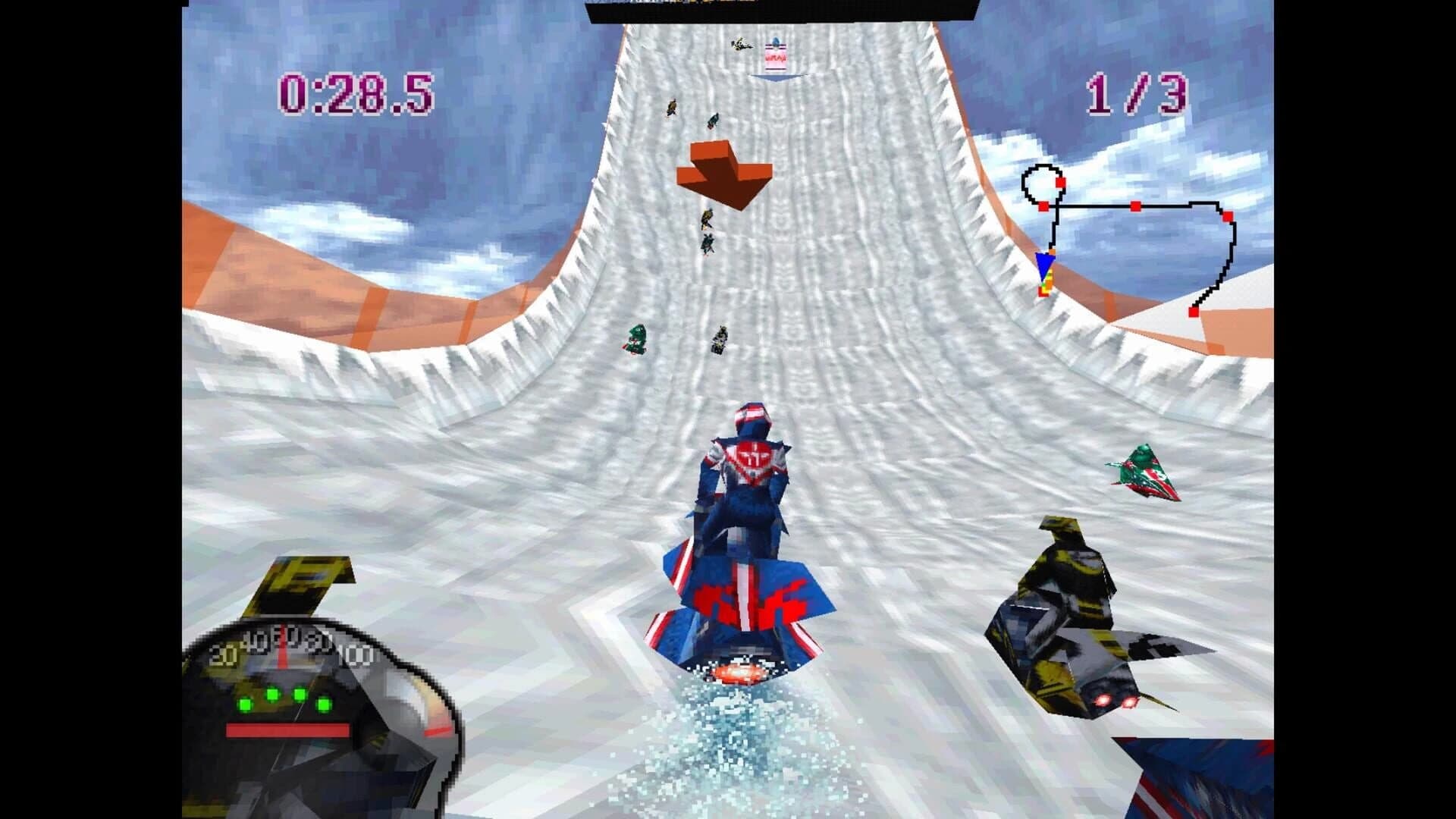 Jet Moto screenshot 1