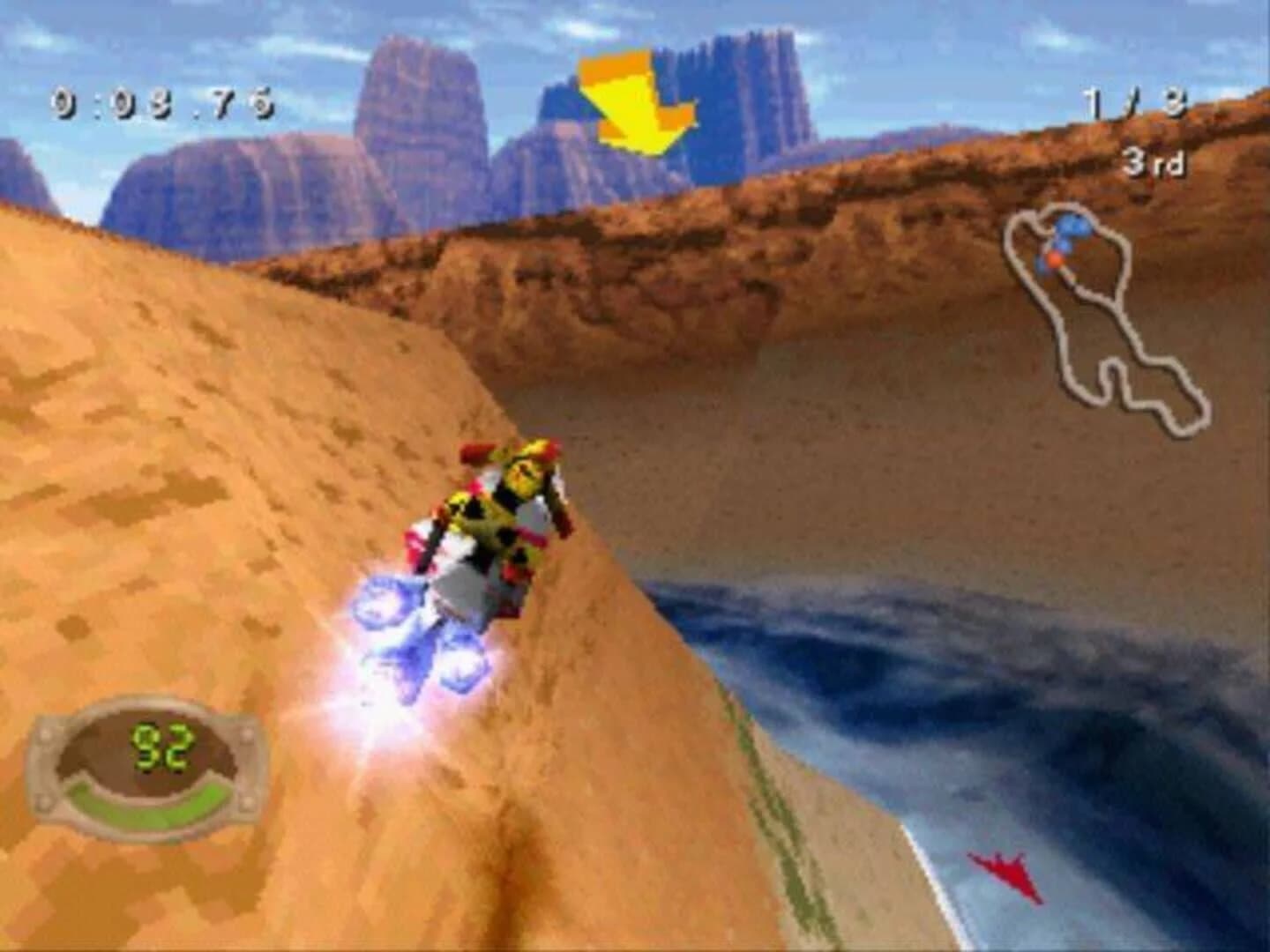 Jet Moto 3 screenshot 2