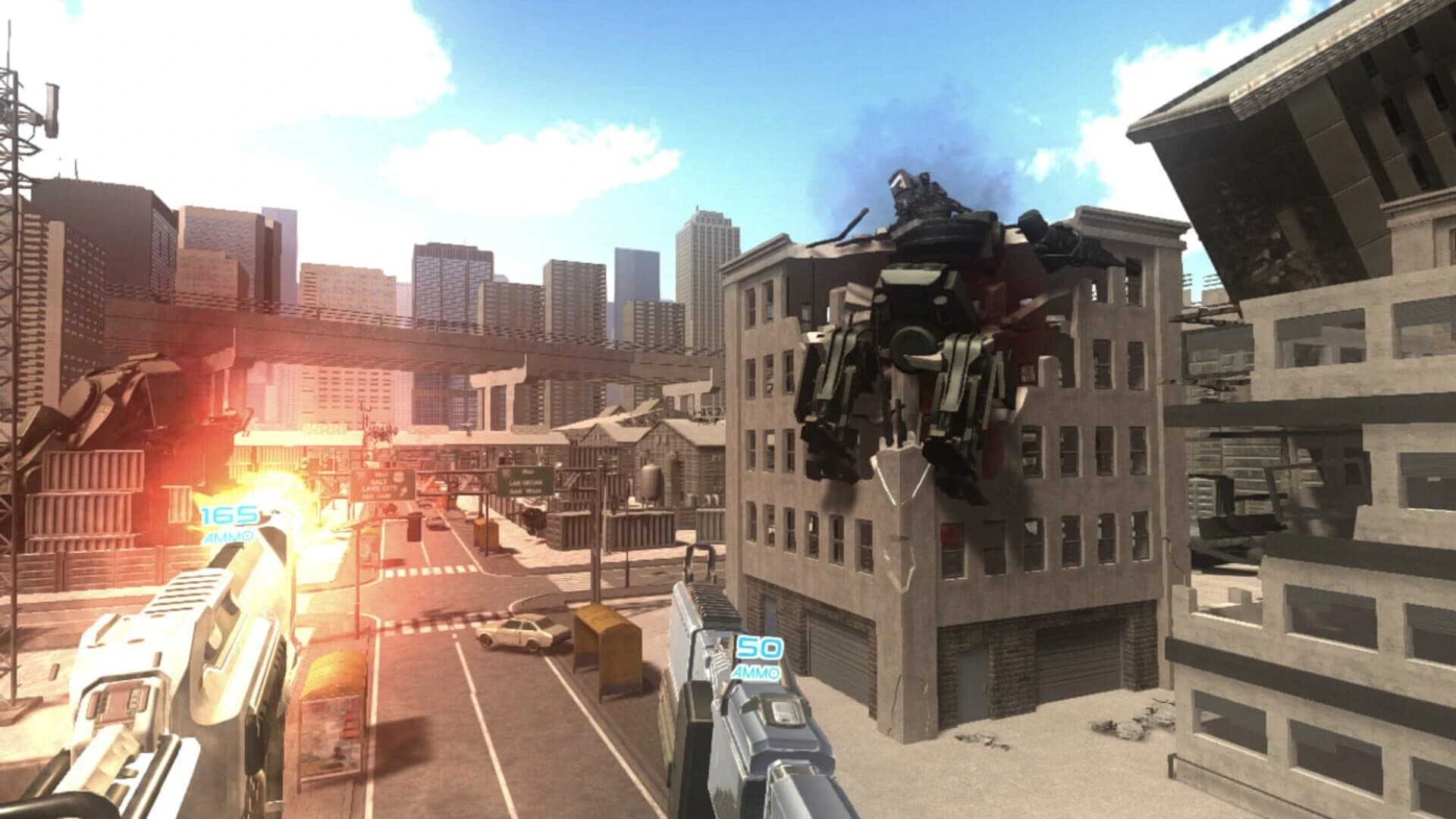 Jetpack Warrior VR screenshot 2