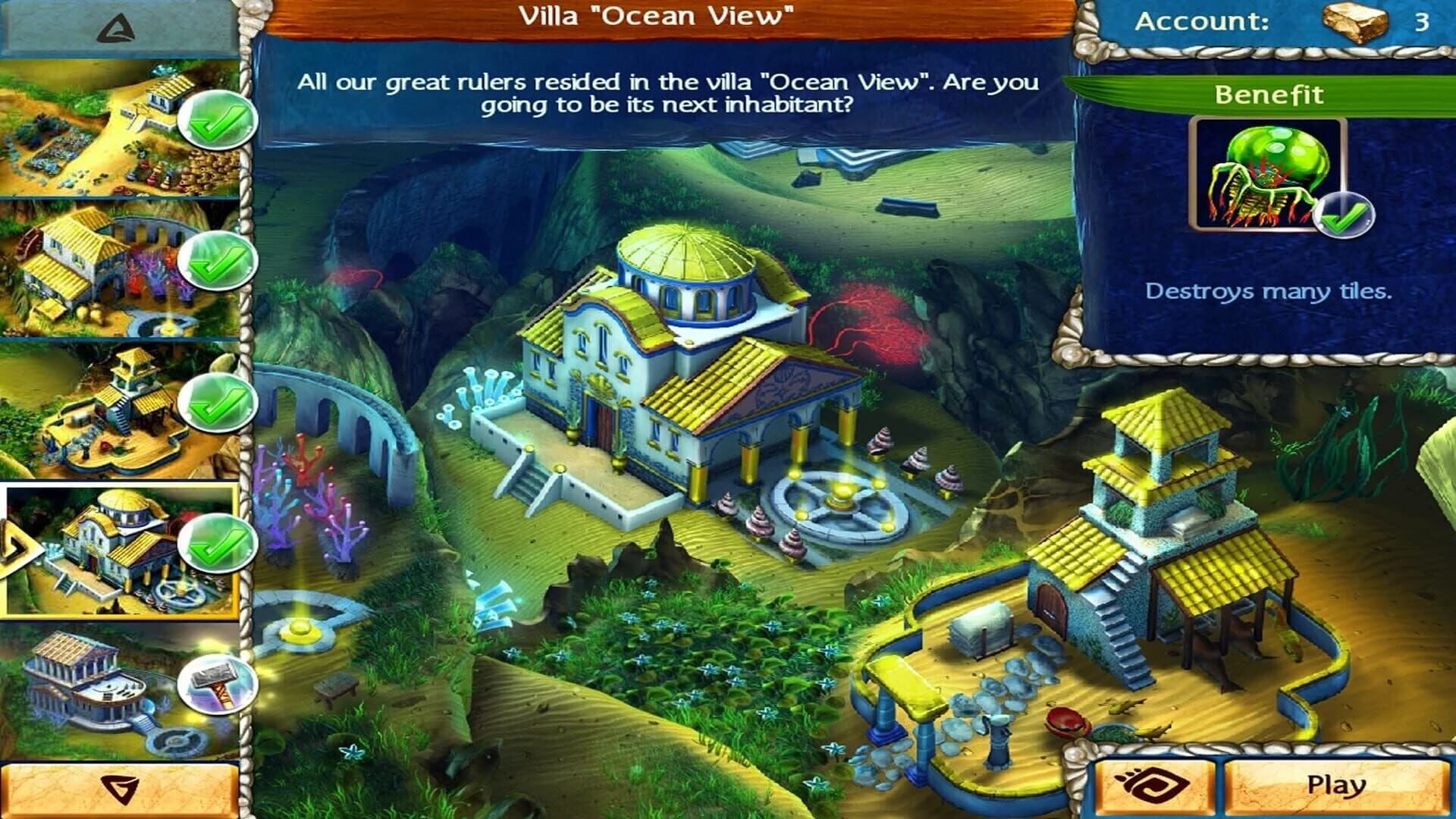 Jewel Legends: Atlantis screenshot 2