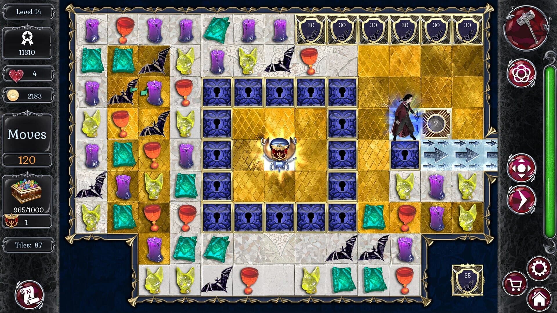 Jewel Match: Dracula - Collector's Edition screenshot 3