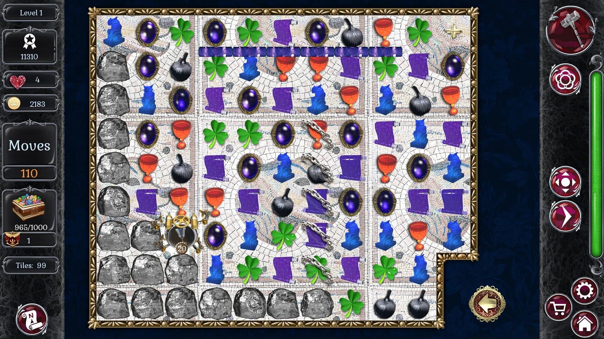 Jewel Match: Dracula - Collector's Edition screenshot 2