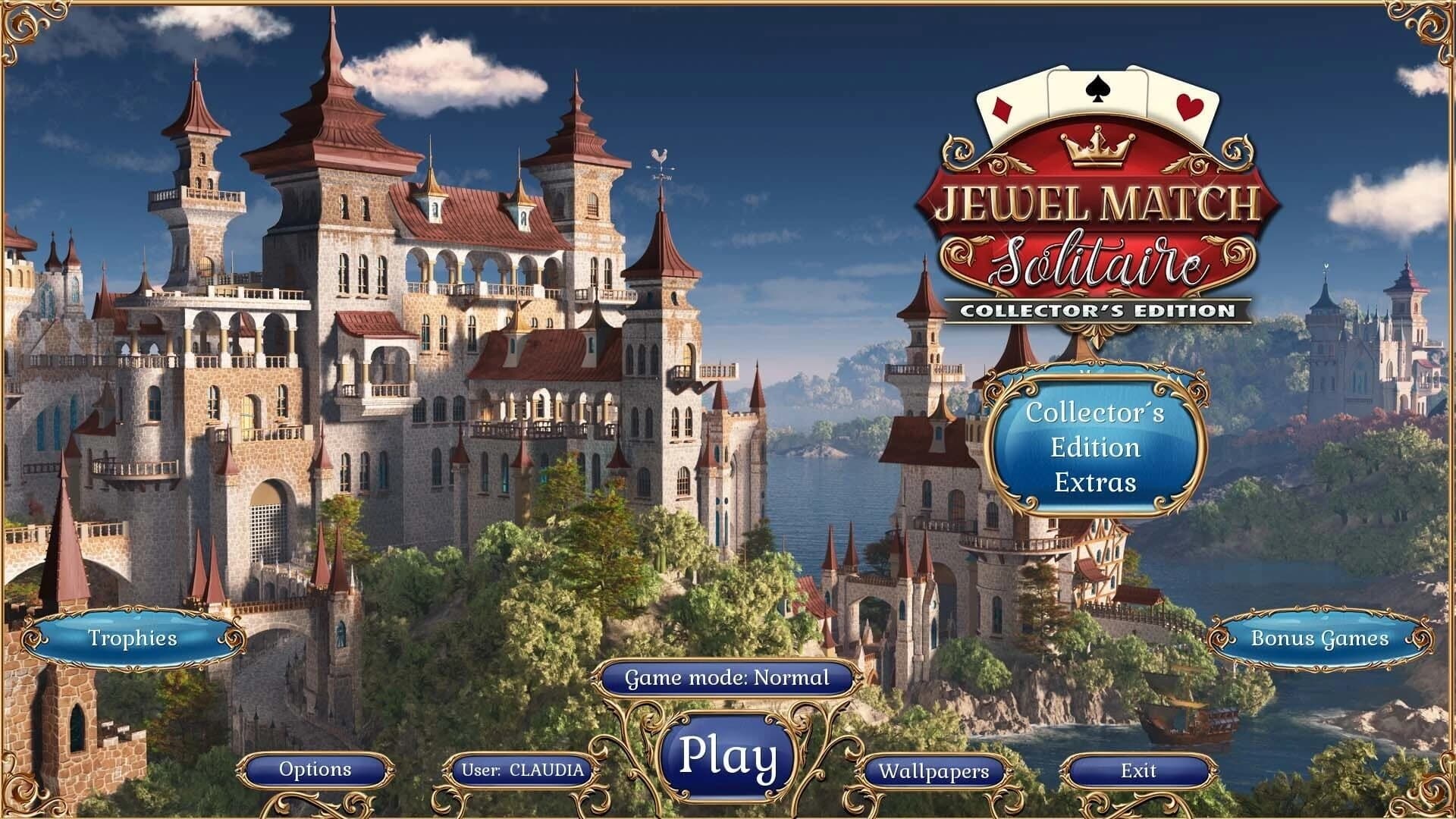 Jewel Match Solitaire: Collector's Edition screenshot 1