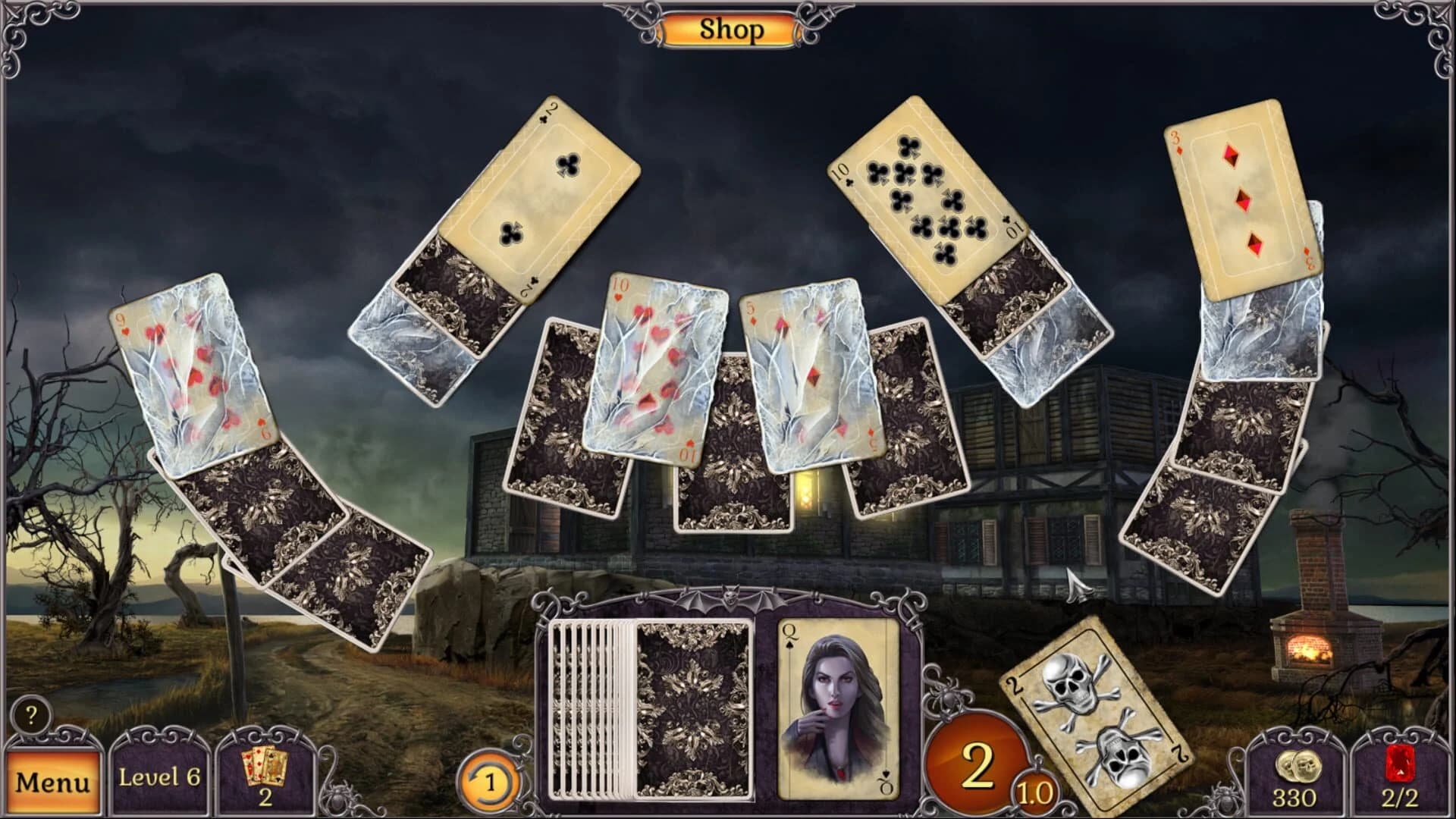 Jewel Match Twilight Solitaire screenshot 3