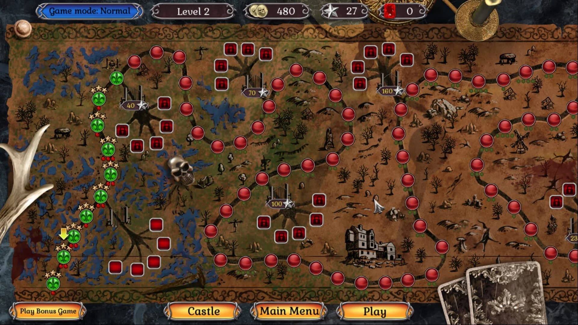 Jewel Match Twilight Solitaire screenshot 5