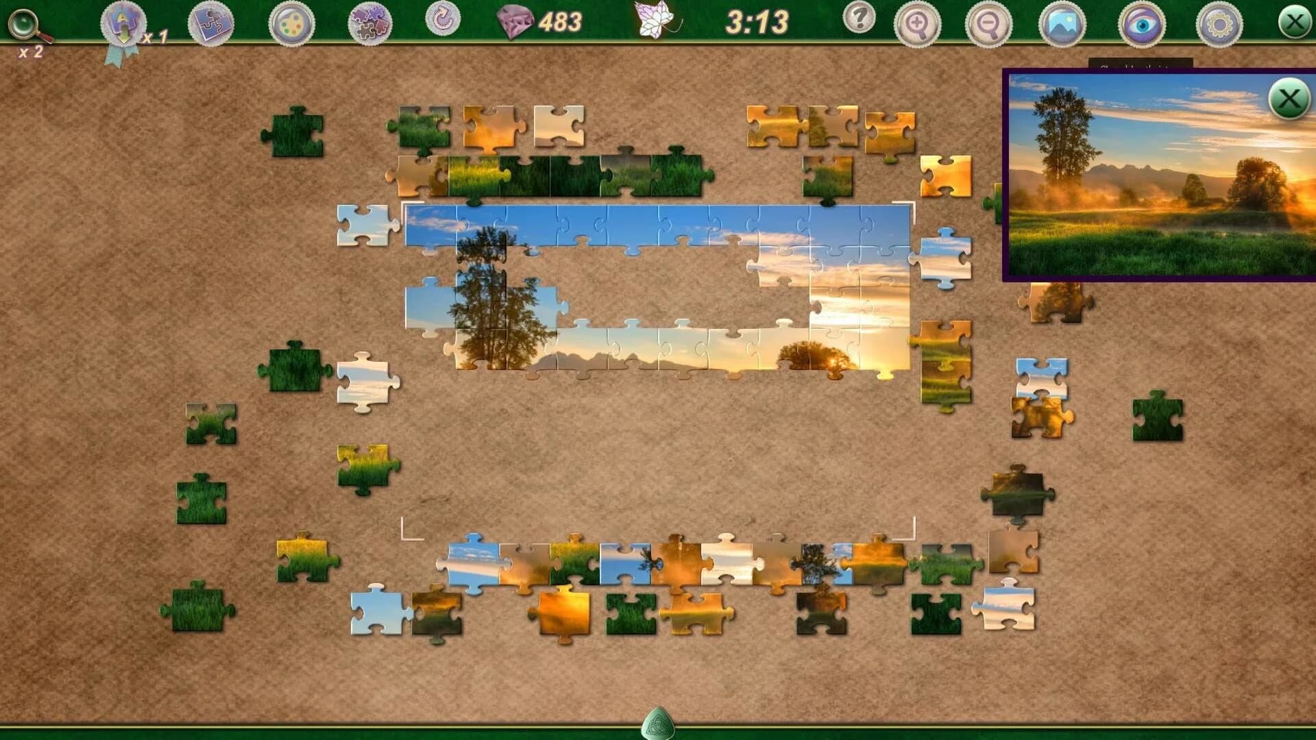 Jigsaw Pieces 3: Fantasy screenshot 1