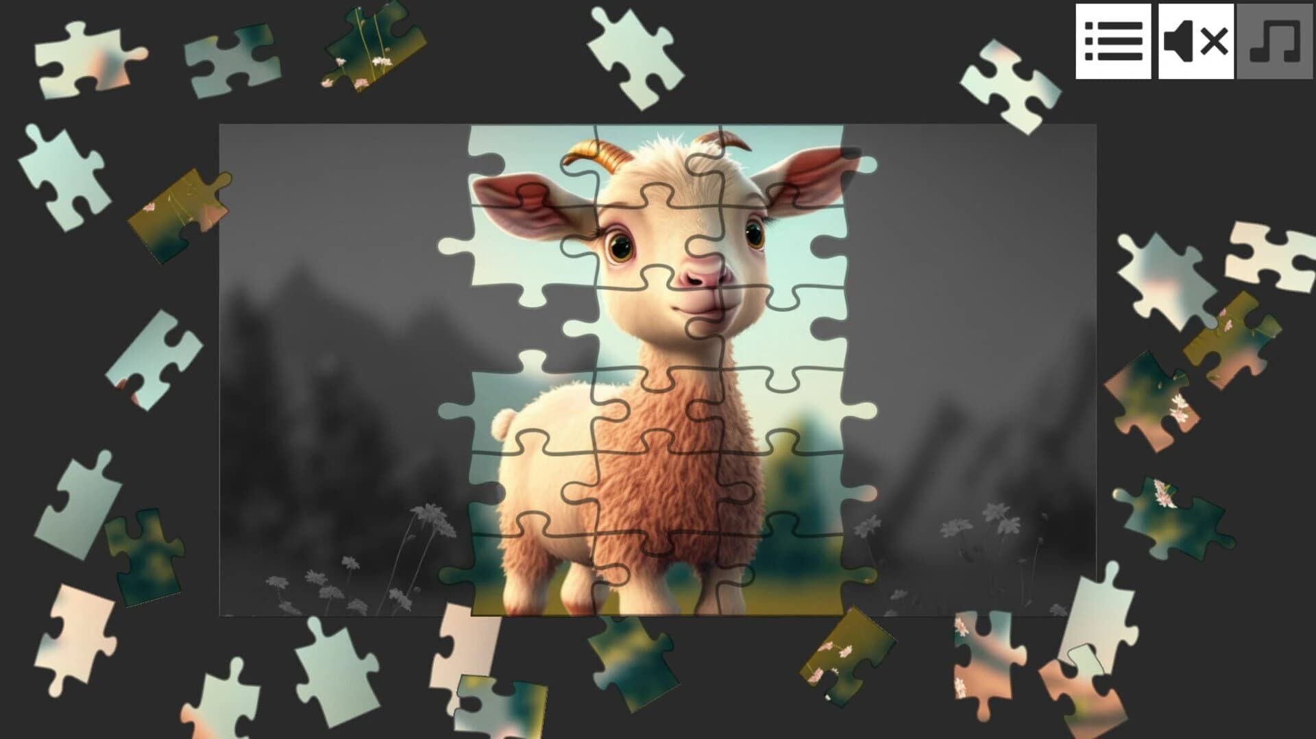 Jigsaw Puzzle: Baby Animals screenshot 1