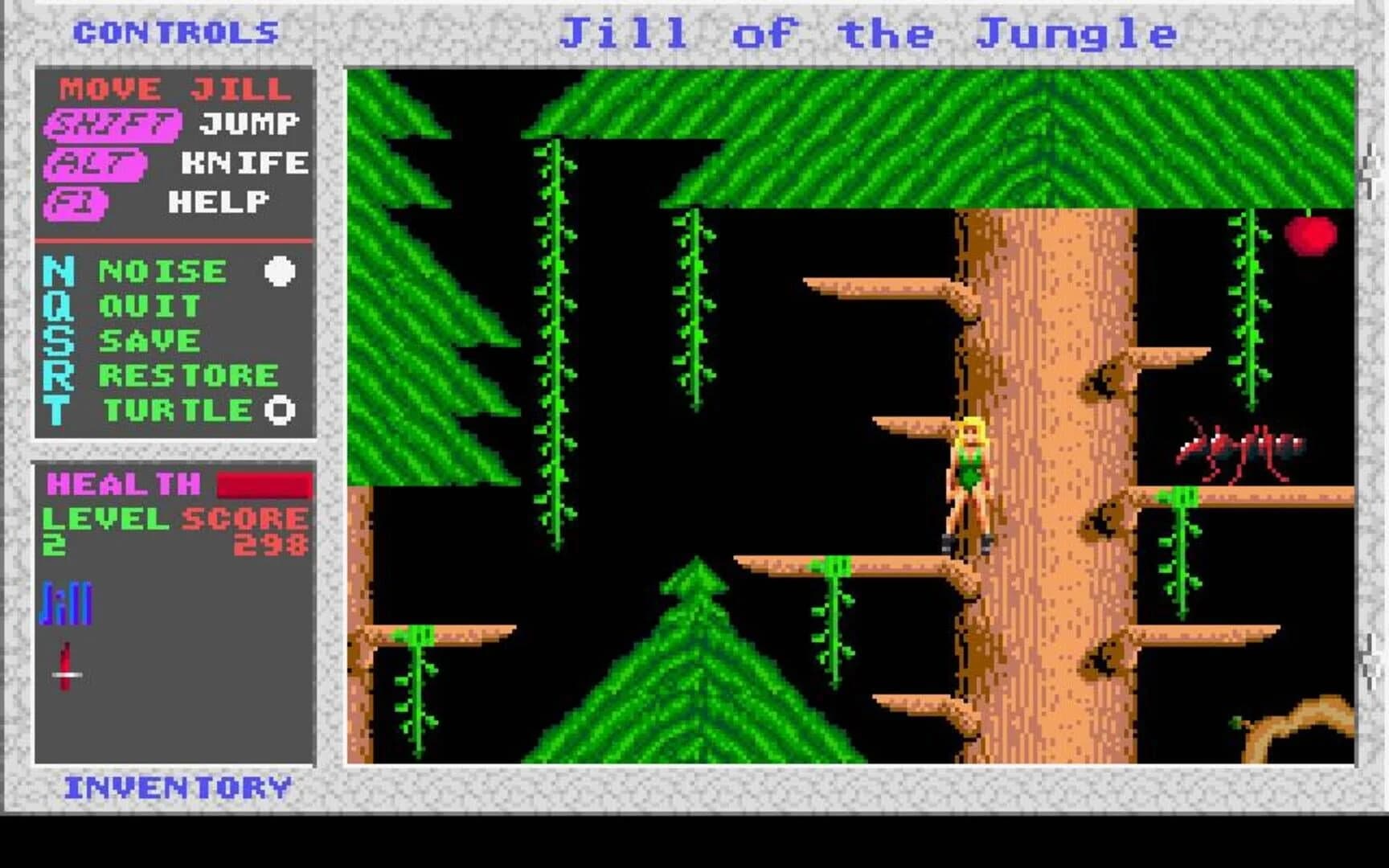Jill of the Jungle screenshot 1