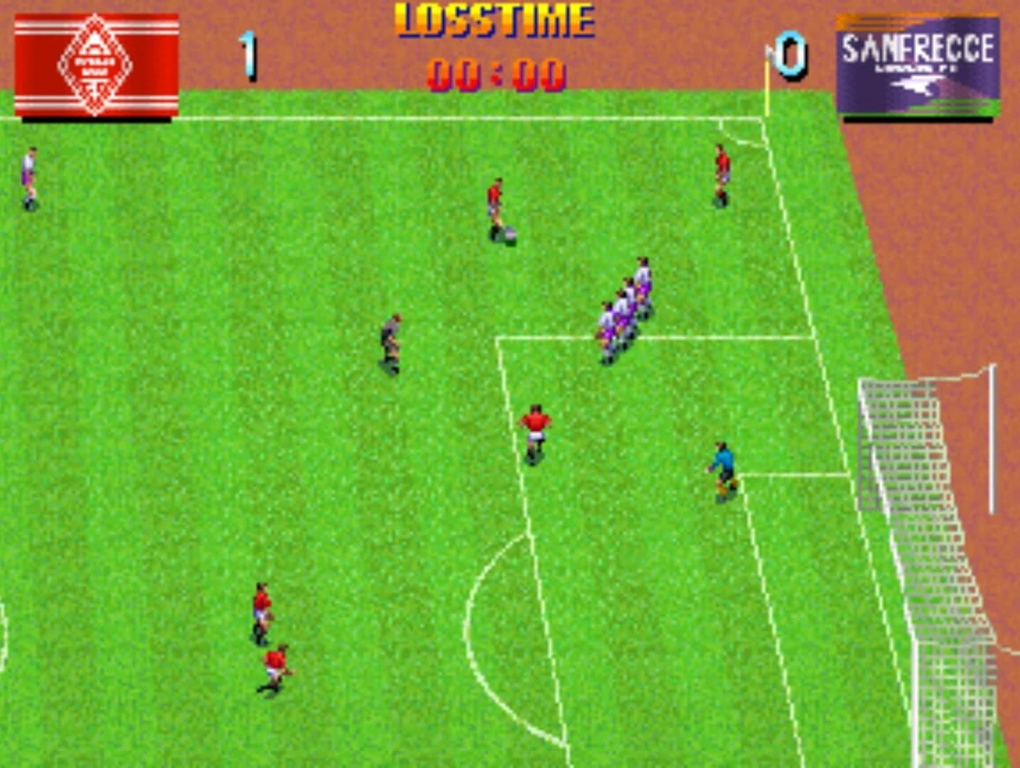 J.League Soccer V-Shoot screenshot 2