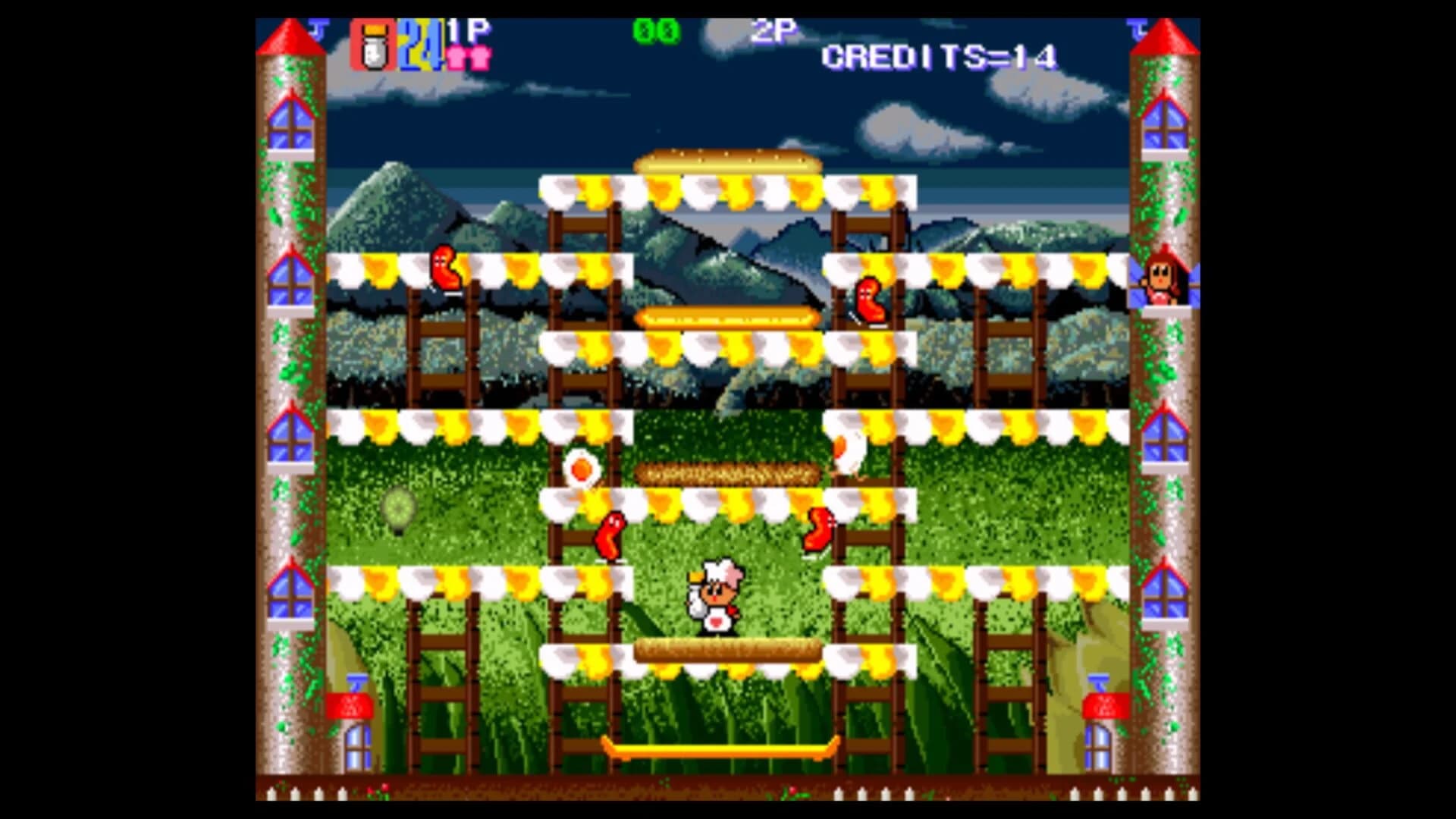 Johnny Turbo's Arcade: Super Burger Time screenshot 2