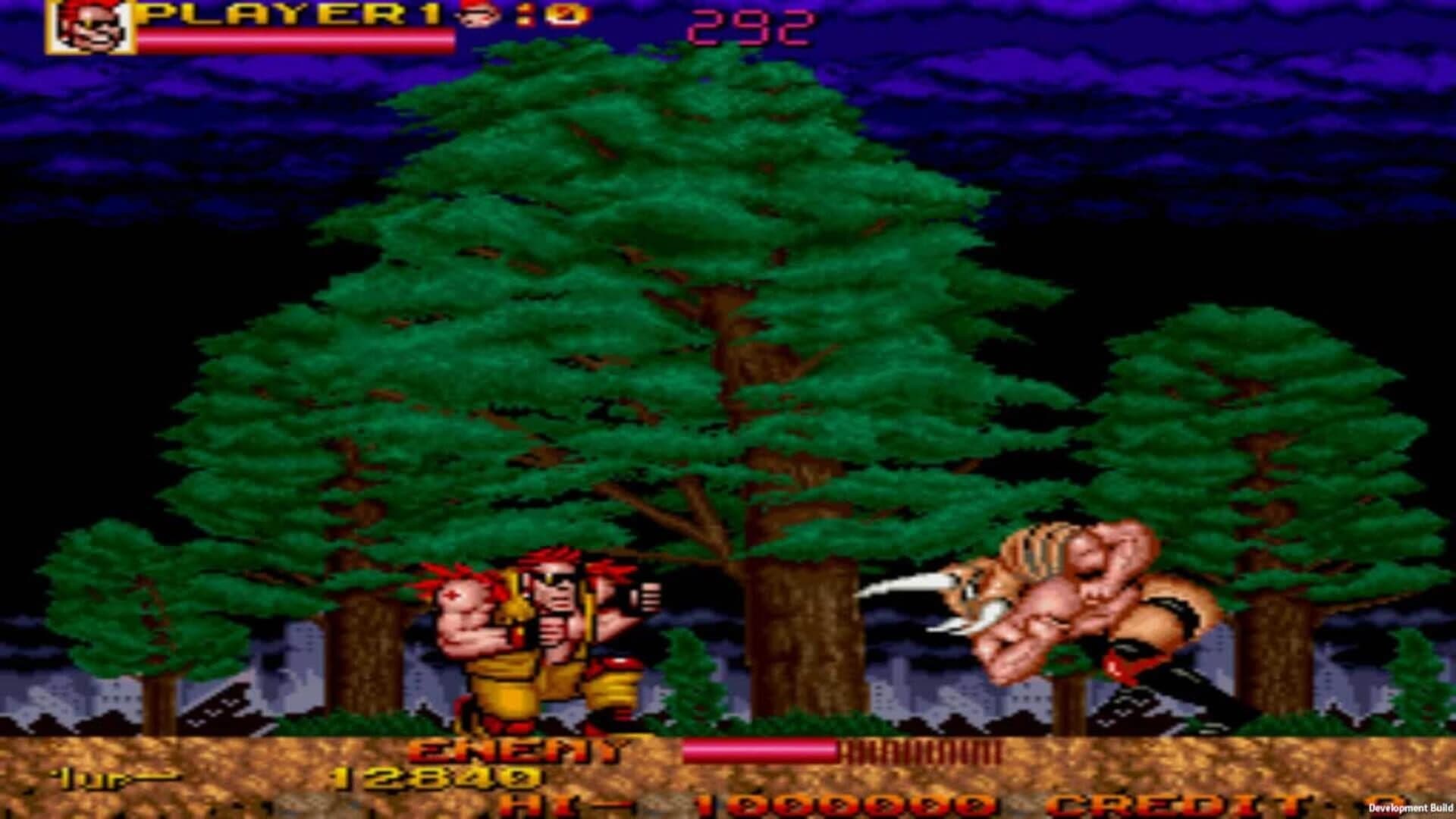 Johnny Turbo's Arcade: Two Crude Dudes screenshot 1