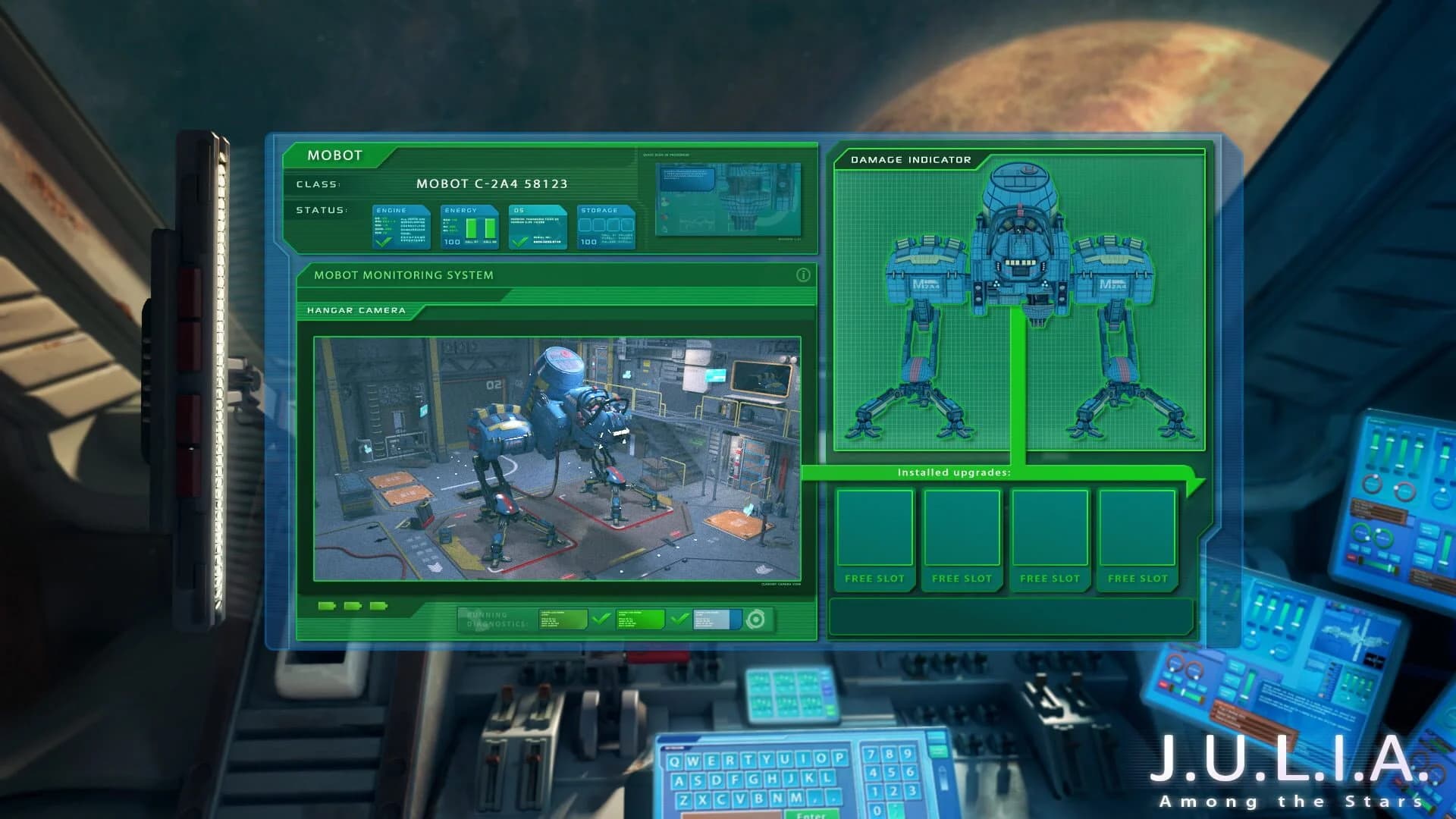 J.U.L.I.A.: Among the Stars screenshot 1