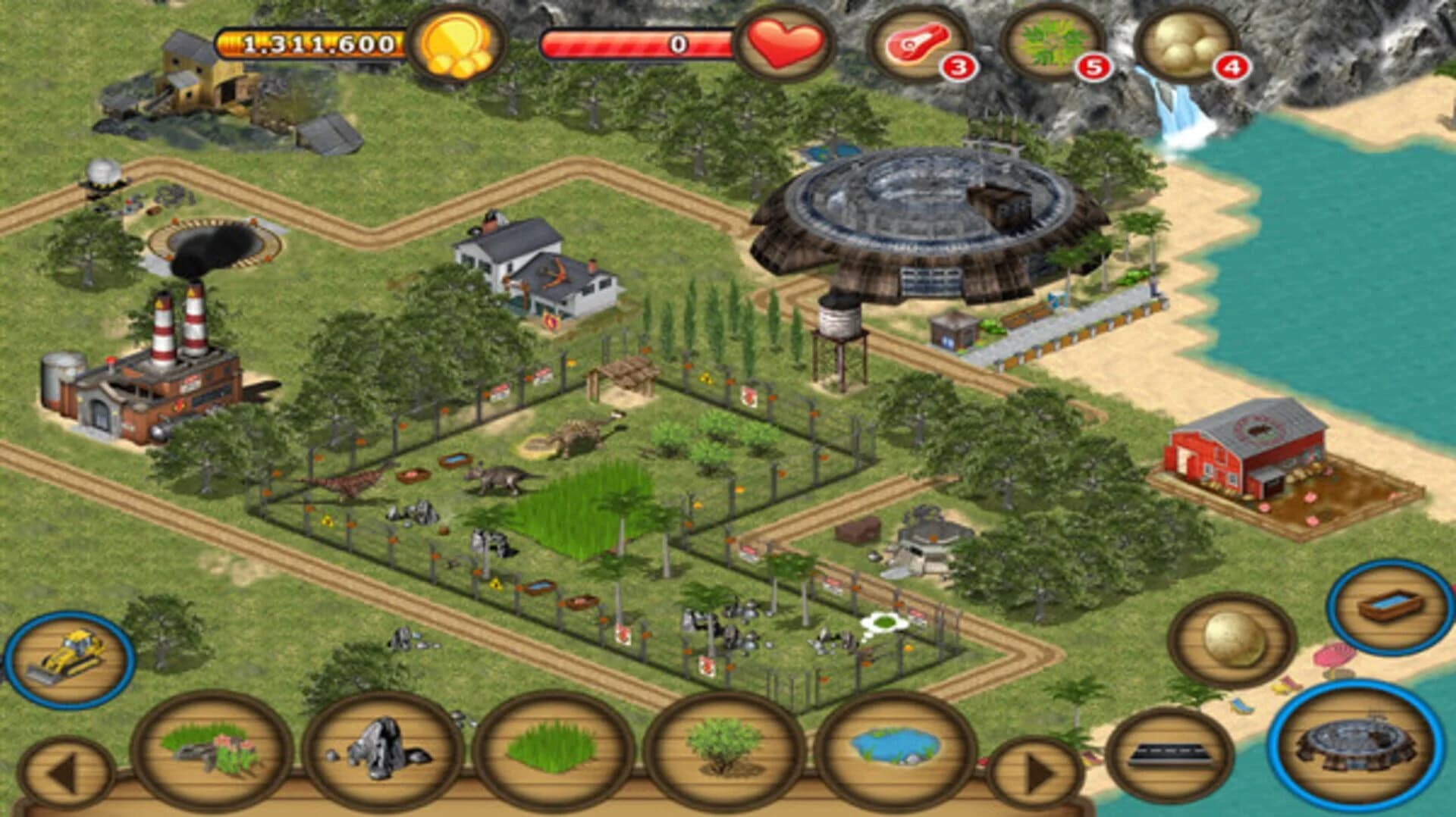 Jurassic Island: The Dinosaur Zoo screenshot 3