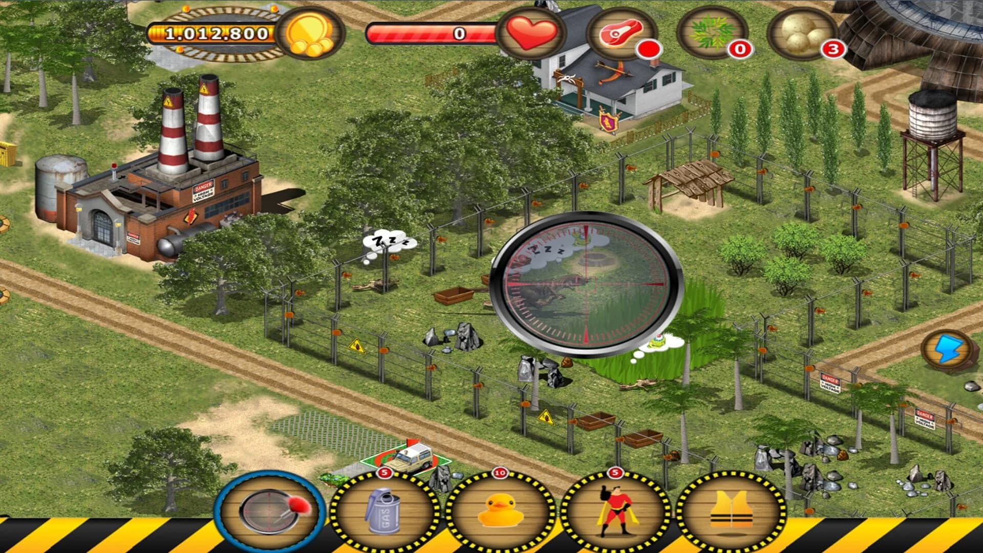 Jurassic Island: The Dinosaur Zoo screenshot 1