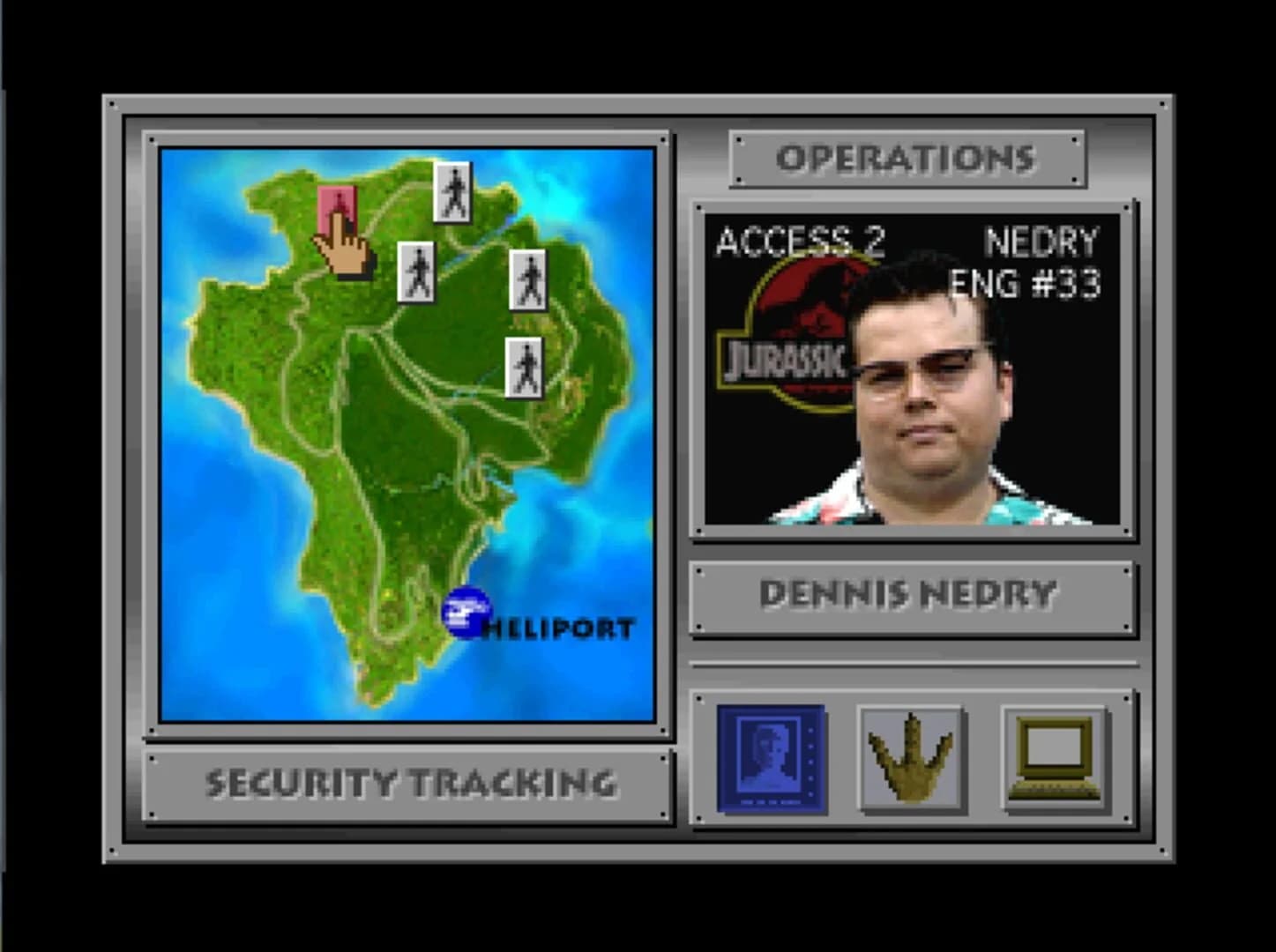 Jurassic Park Interactive screenshot 1