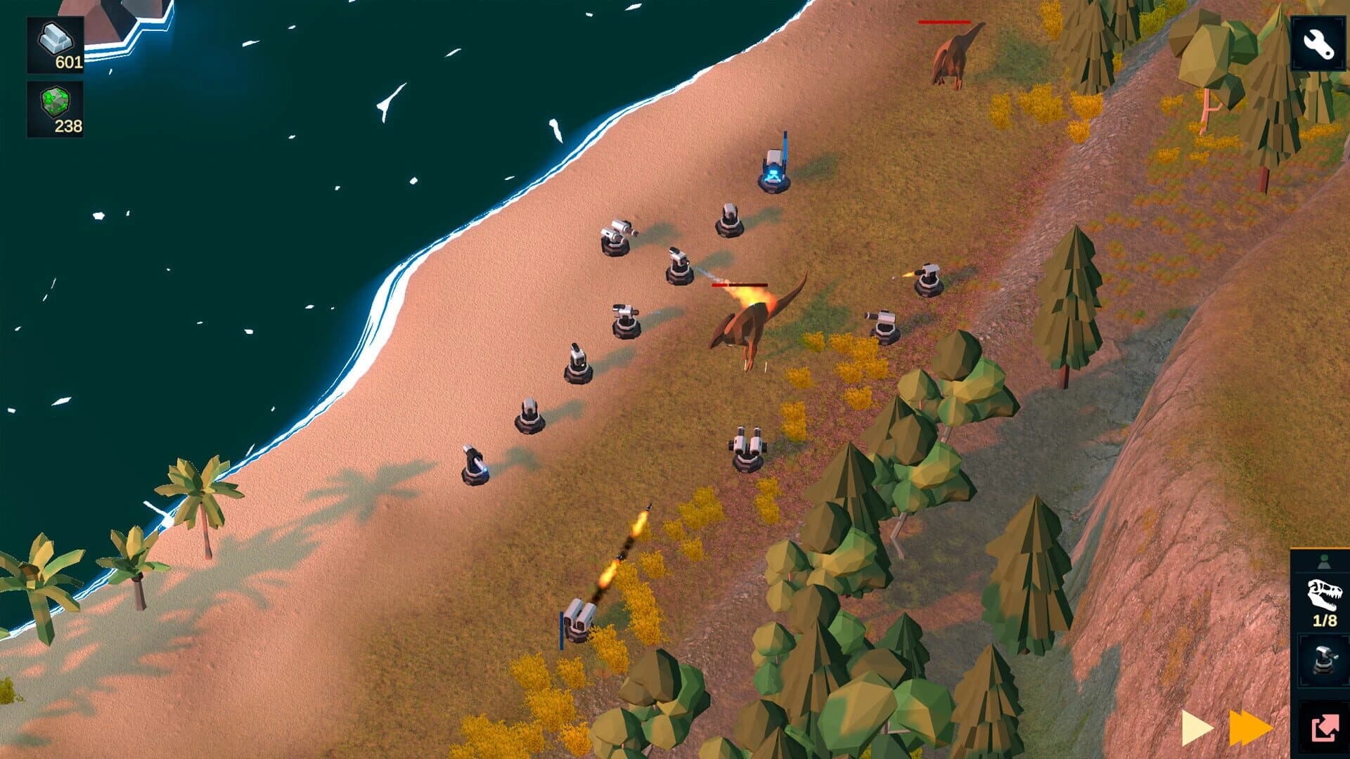 Jurassic Tower Defense screenshot 3