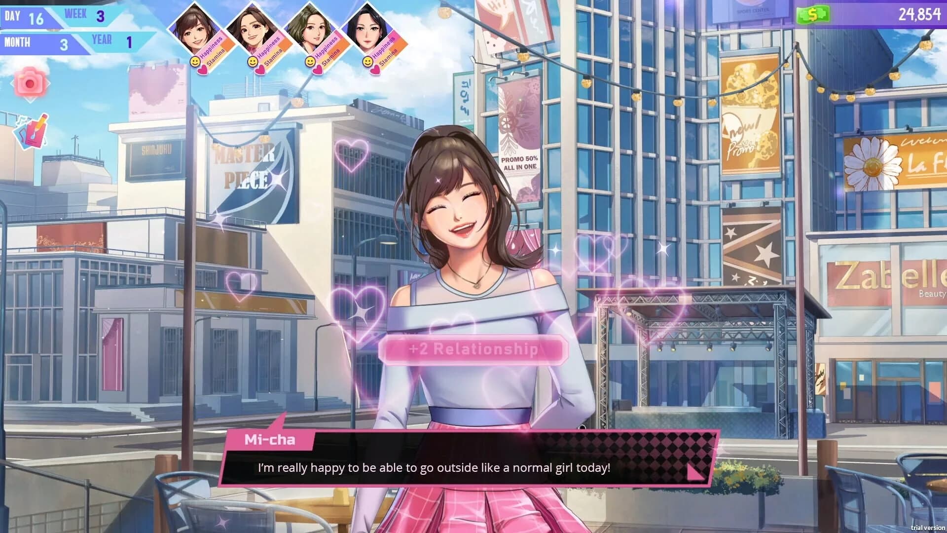 K-Pop Idol Stories: Road to Debut screenshot 1