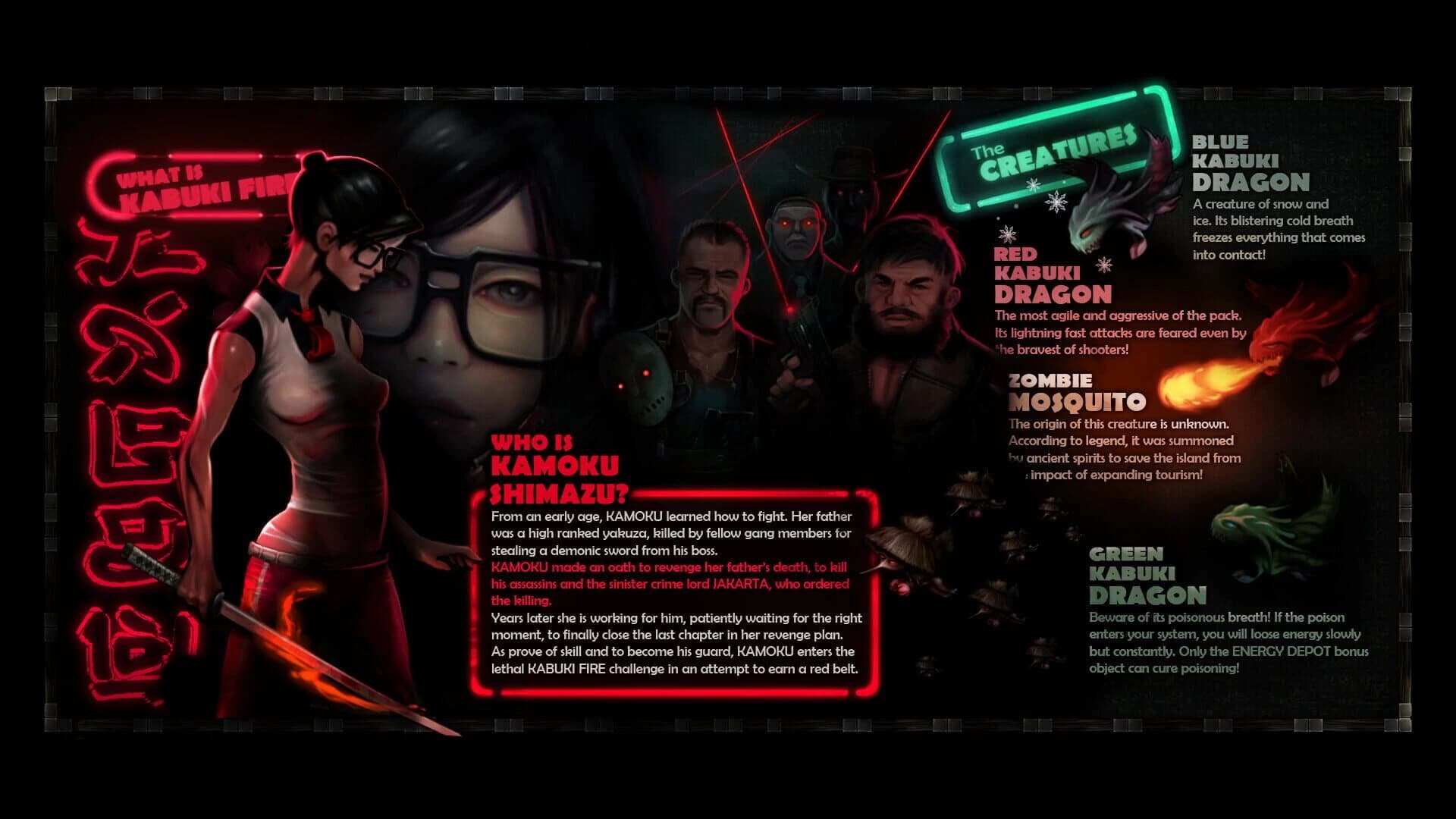Kabuki Fire screenshot 1
