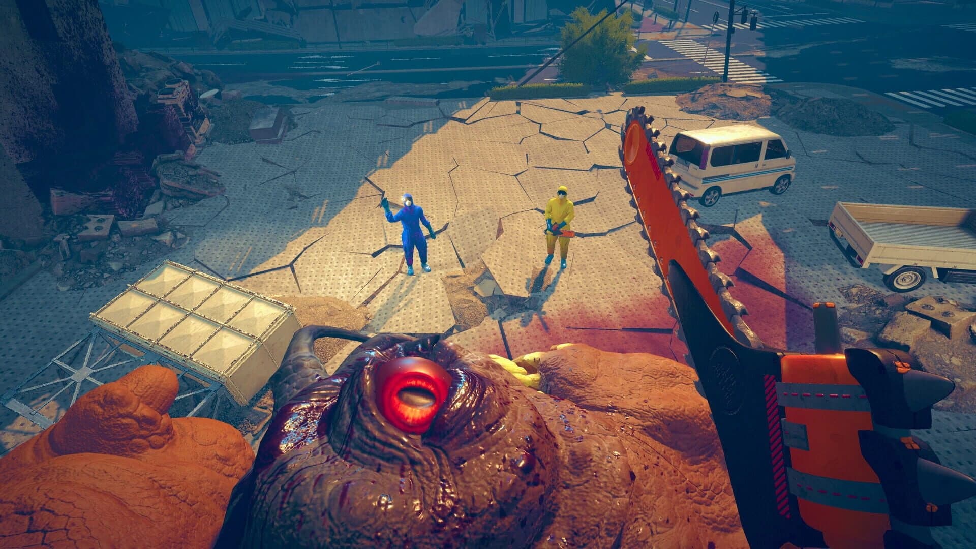 Kaiju Cleaner Simulator screenshot 3