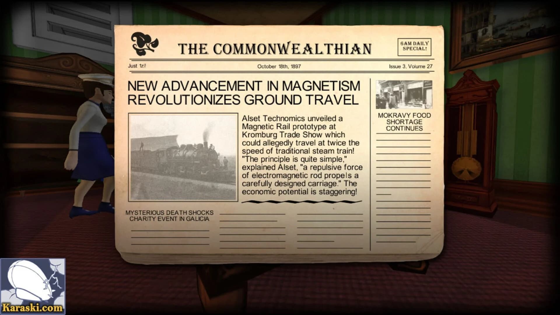 Karaski: What Goes Up... screenshot 2