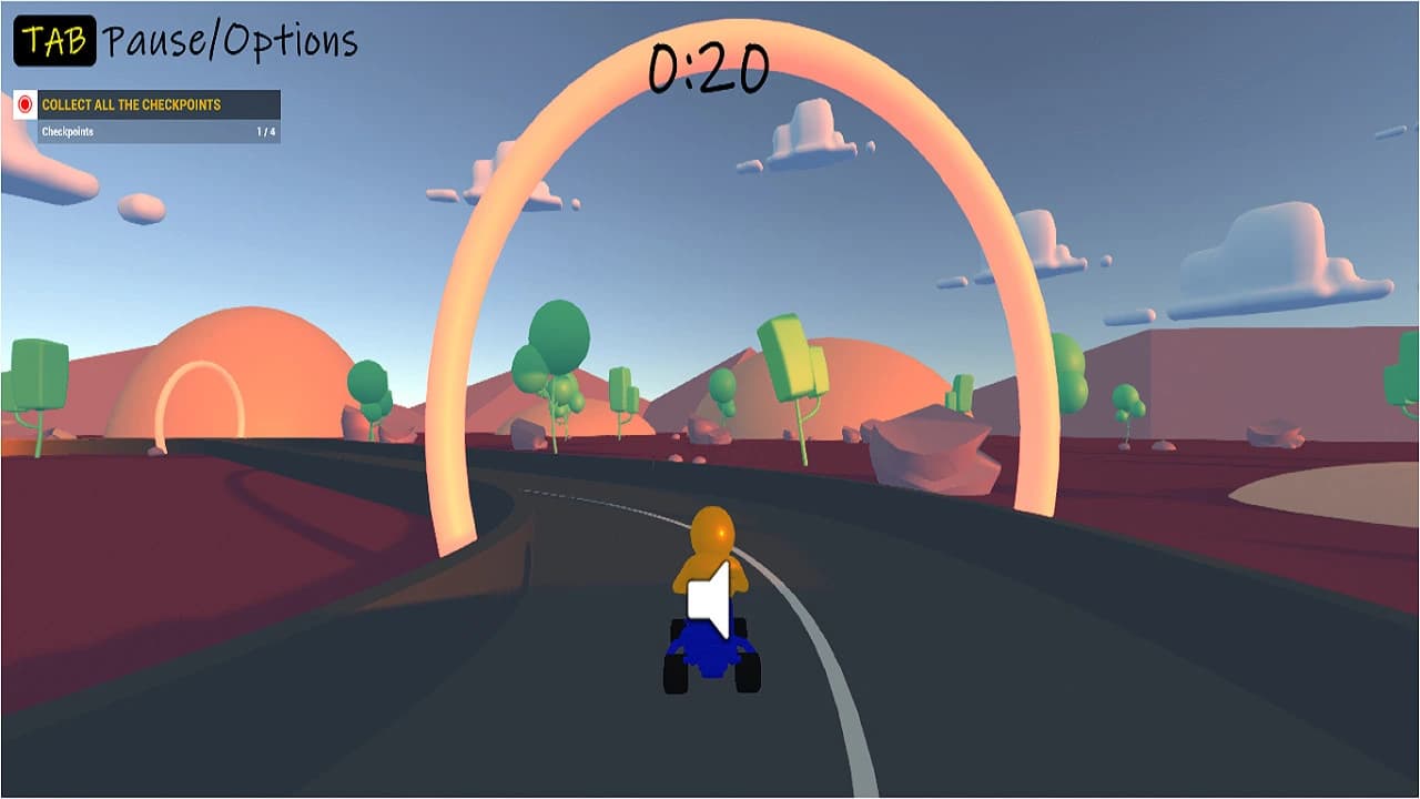 Karting Grand Prix Minigame screenshot 2