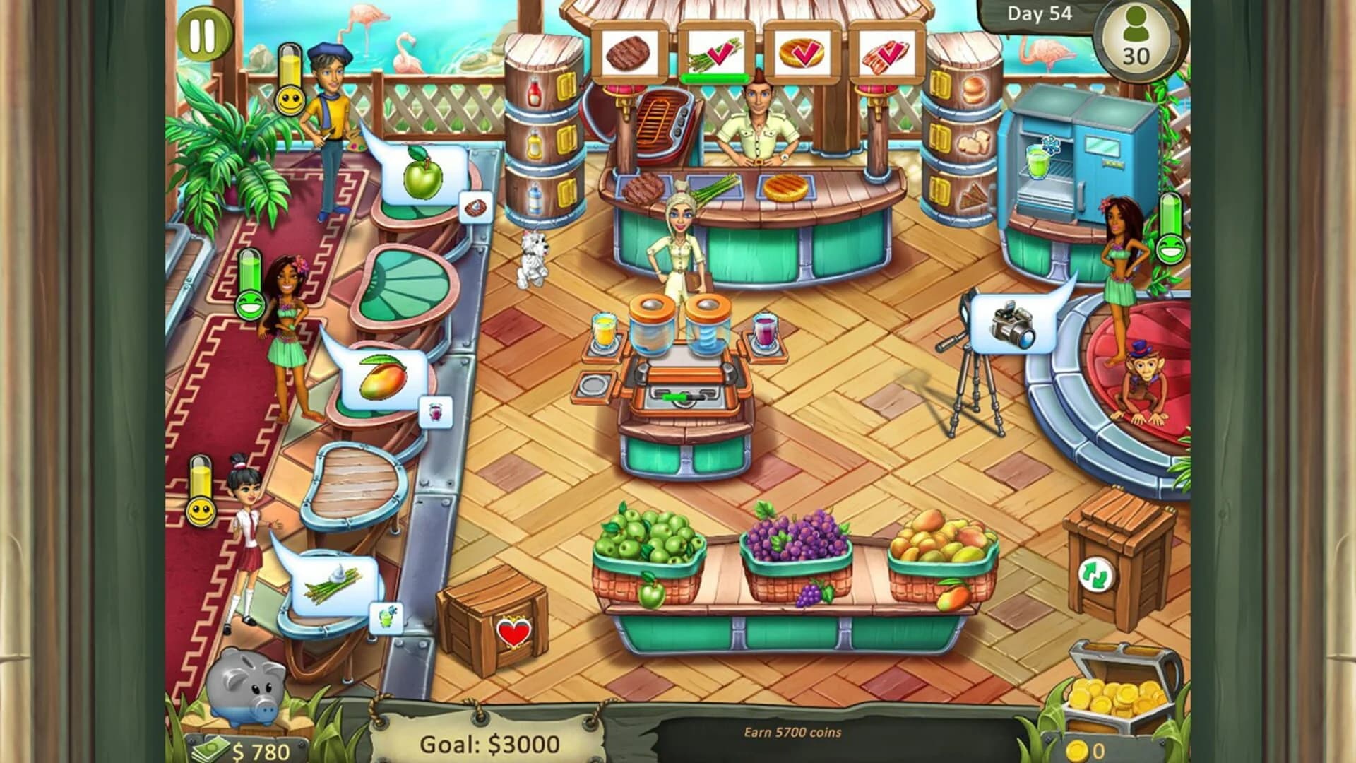 Katy and Bob: Safari Cafe screenshot 5