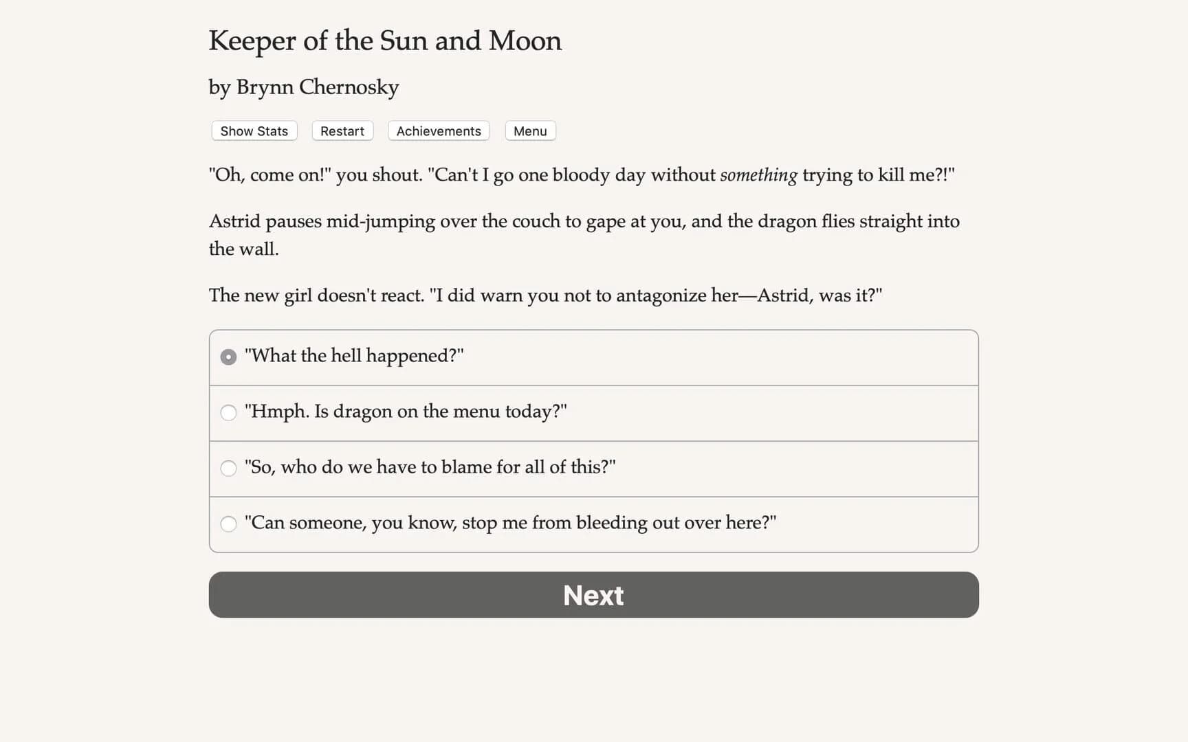 Keeper of the Sun and Moon screenshot 2