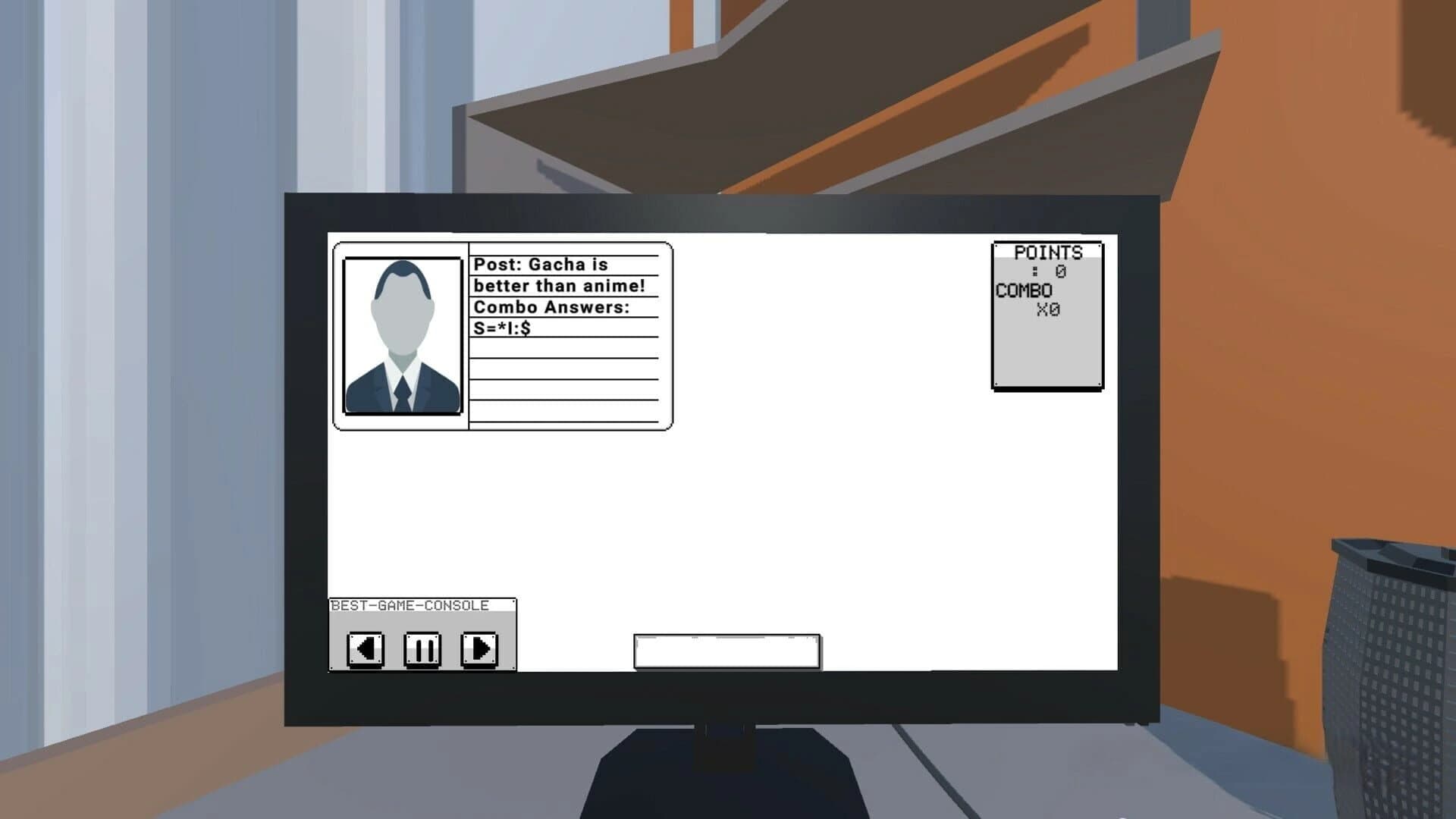 Keyboard Warrior Simulator screenshot 4