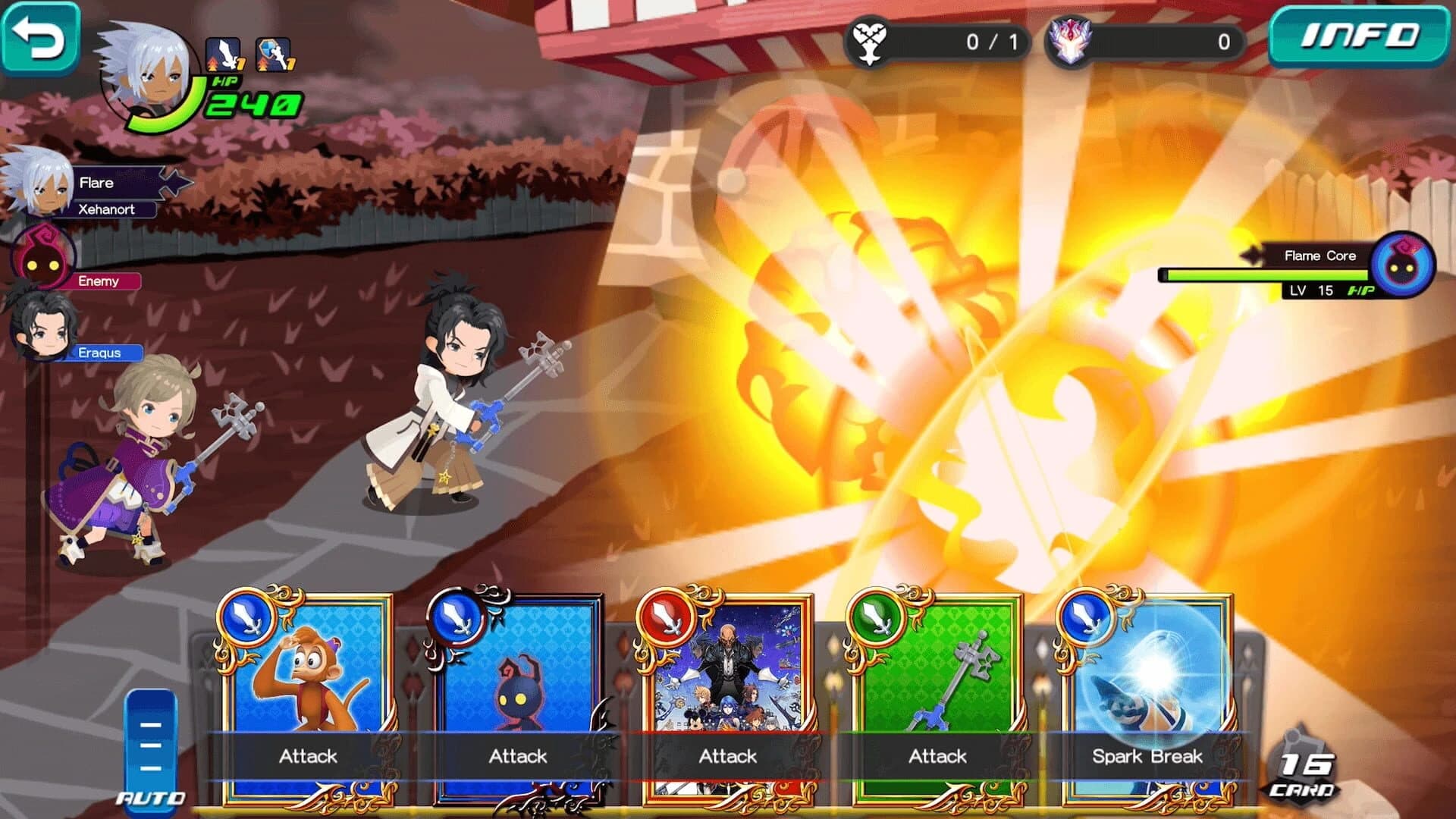 Kingdom Hearts Dark Road screenshot 1