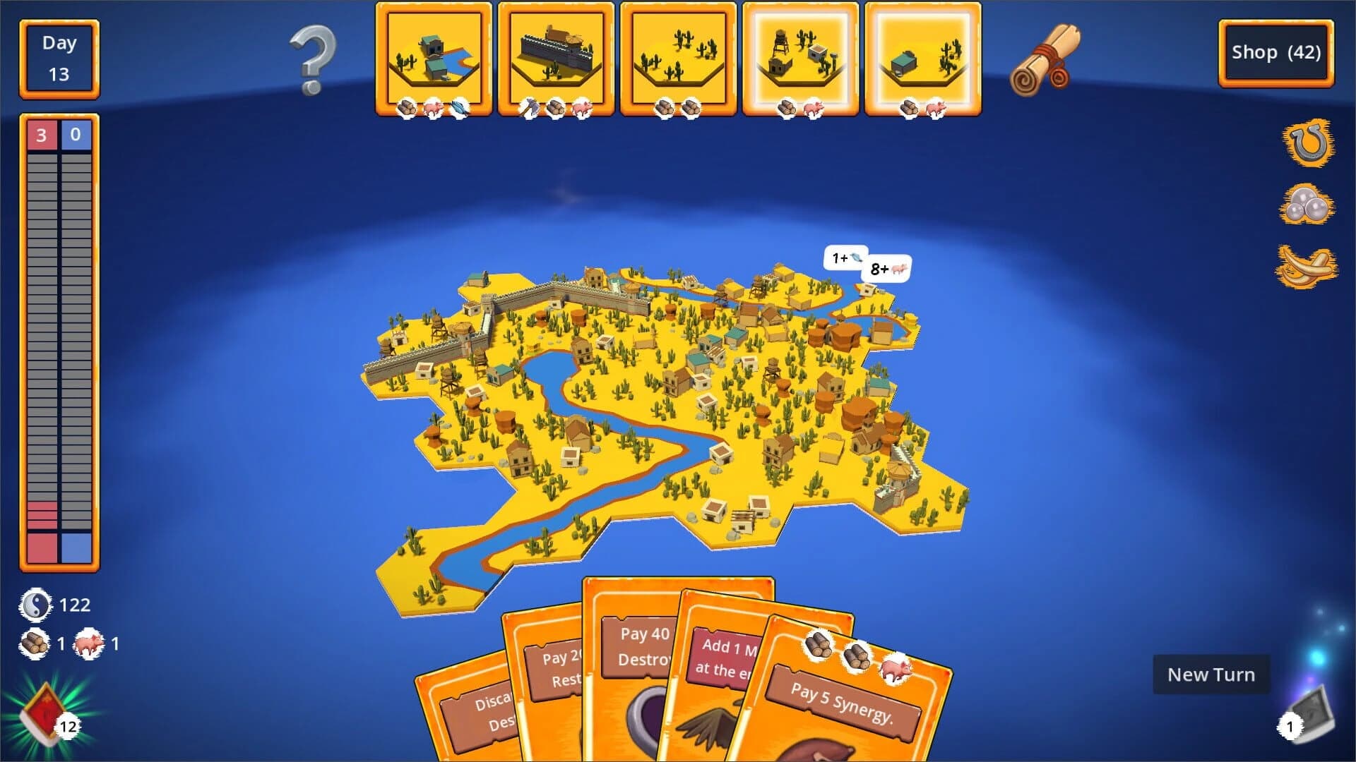 Kingdom of Cards and Tiles screenshot 3