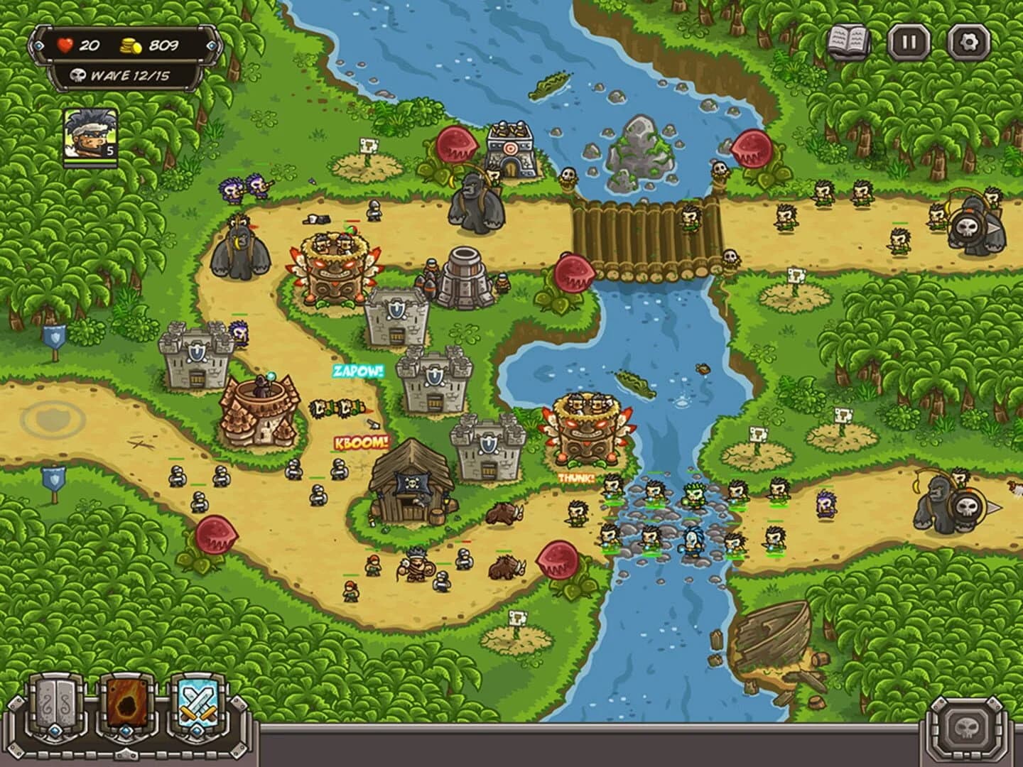 Kingdom Rush Frontiers screenshot 2