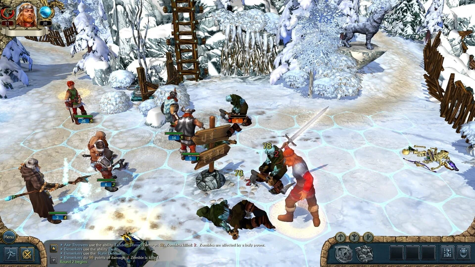 King's Bounty: Warriors of the North screenshot 2