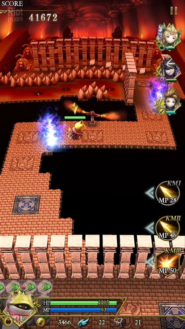 King's Knight: Wrath of the Dark Dragon screenshot 2