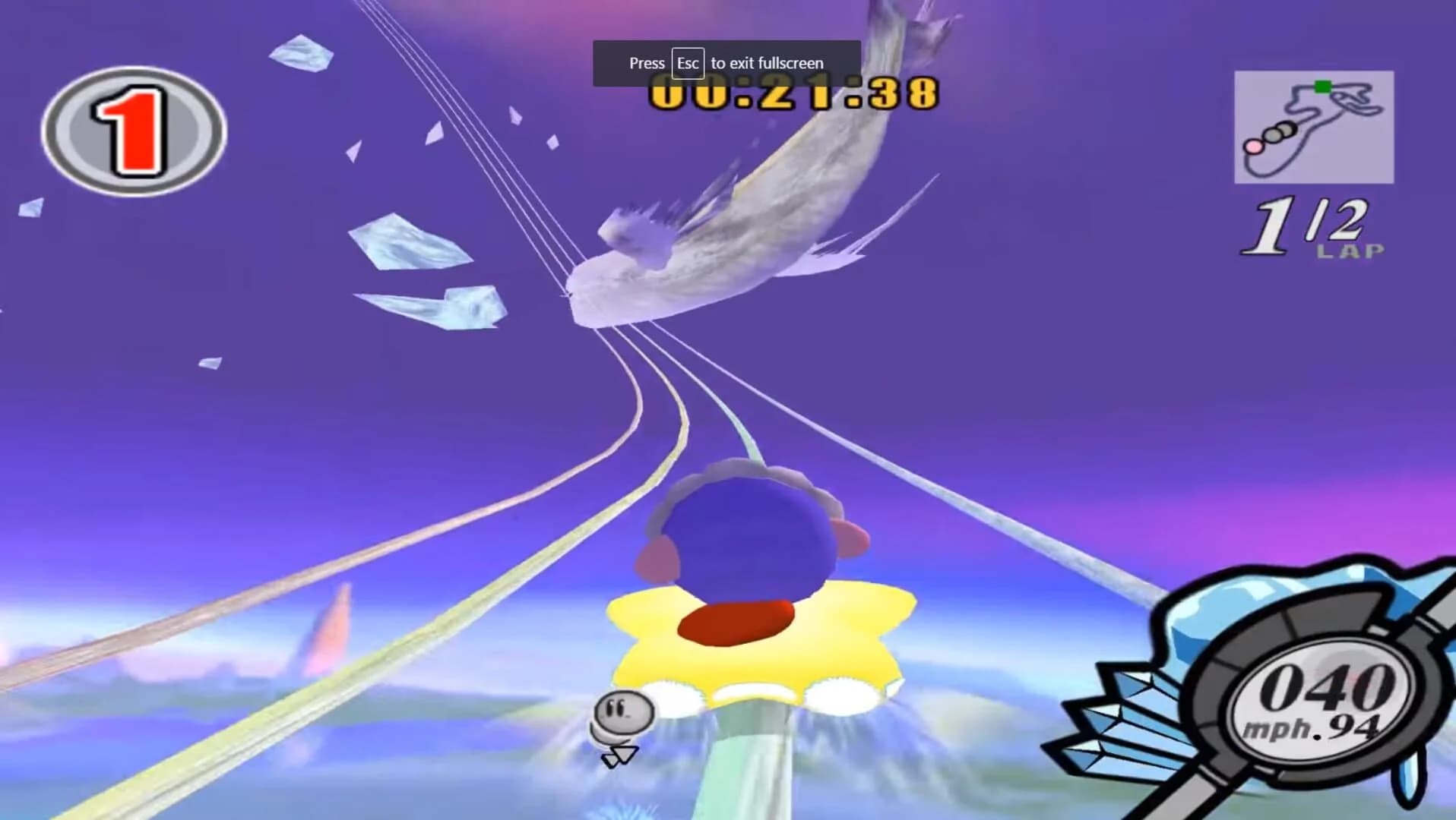 Kirby Air Ride screenshot 2