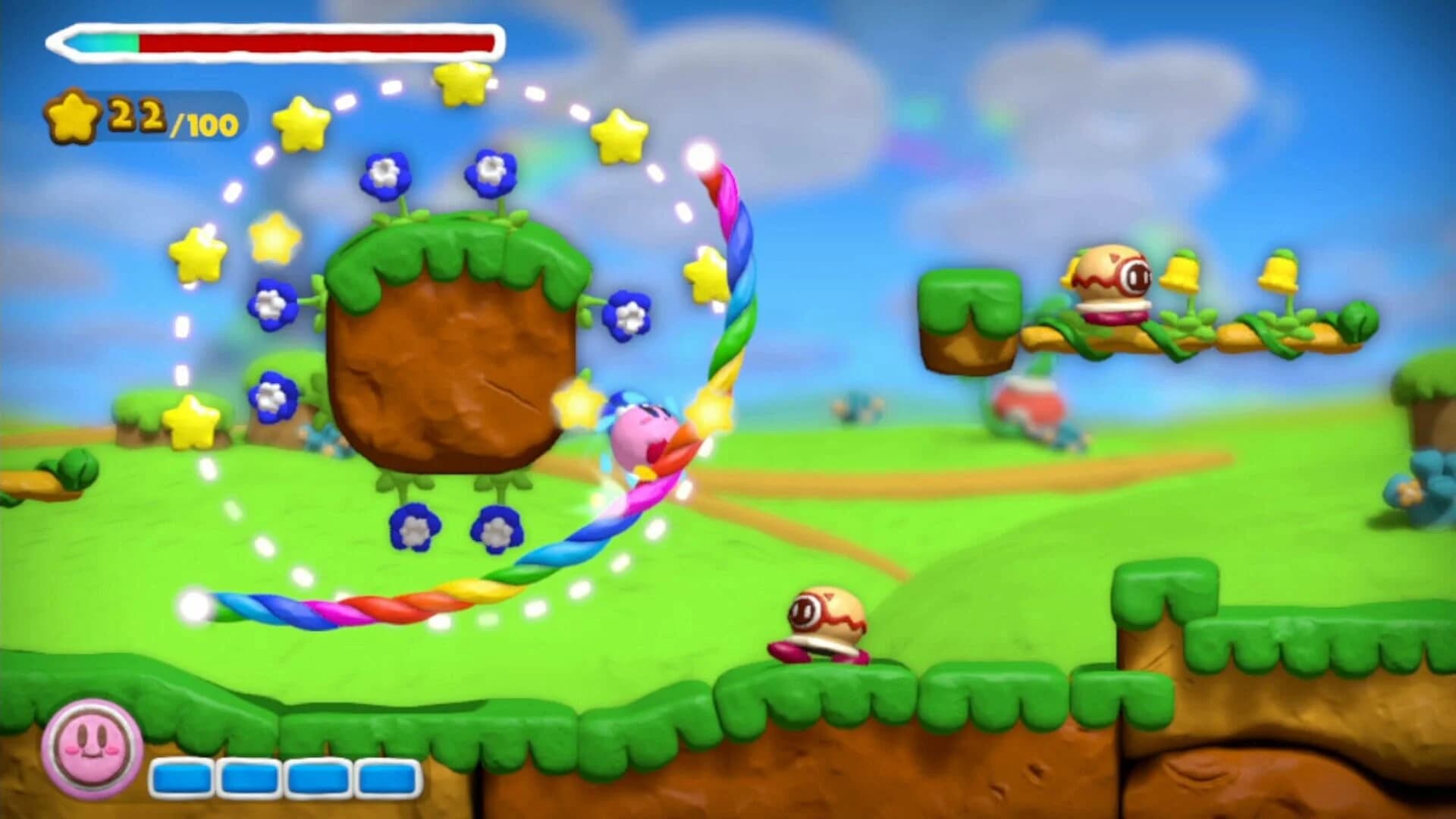 Kirby and the Rainbow Curse screenshot 2