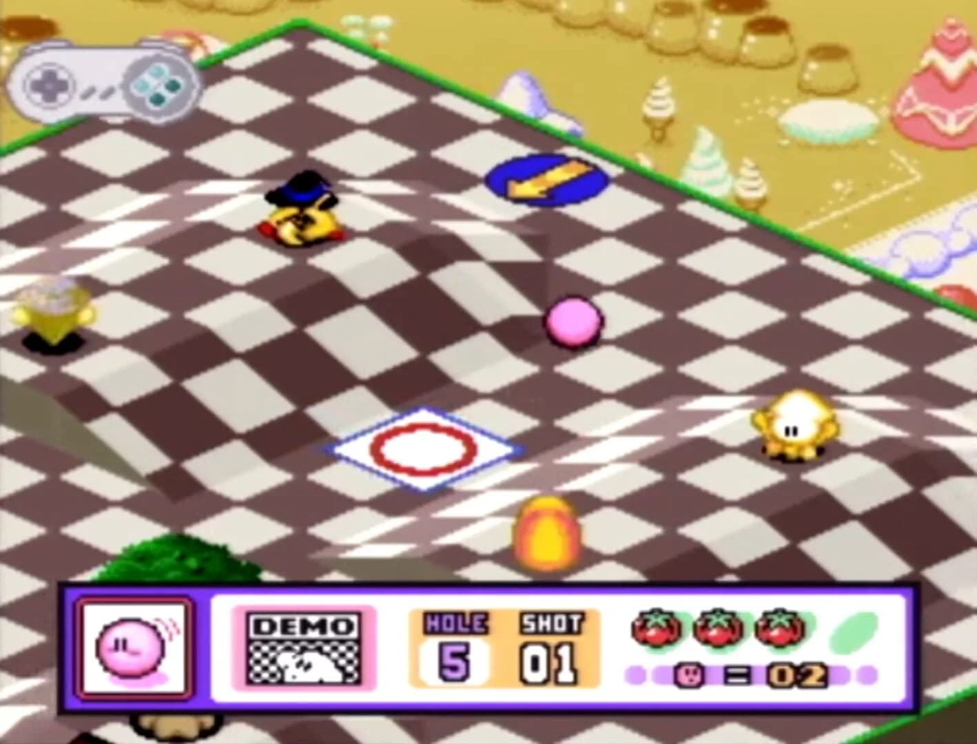 Kirby's Dream Course screenshot 2