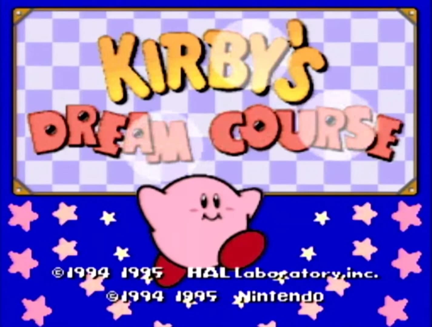 Kirby's Dream Course screenshot 3