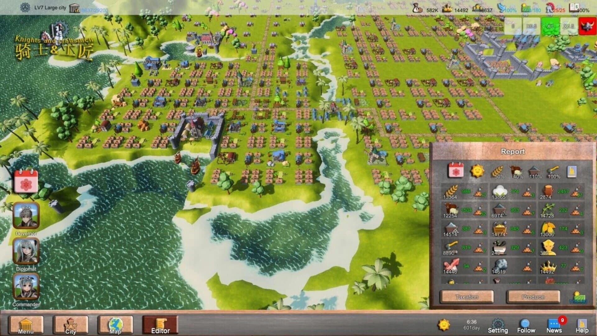 Knights and Craftsmen screenshot 2