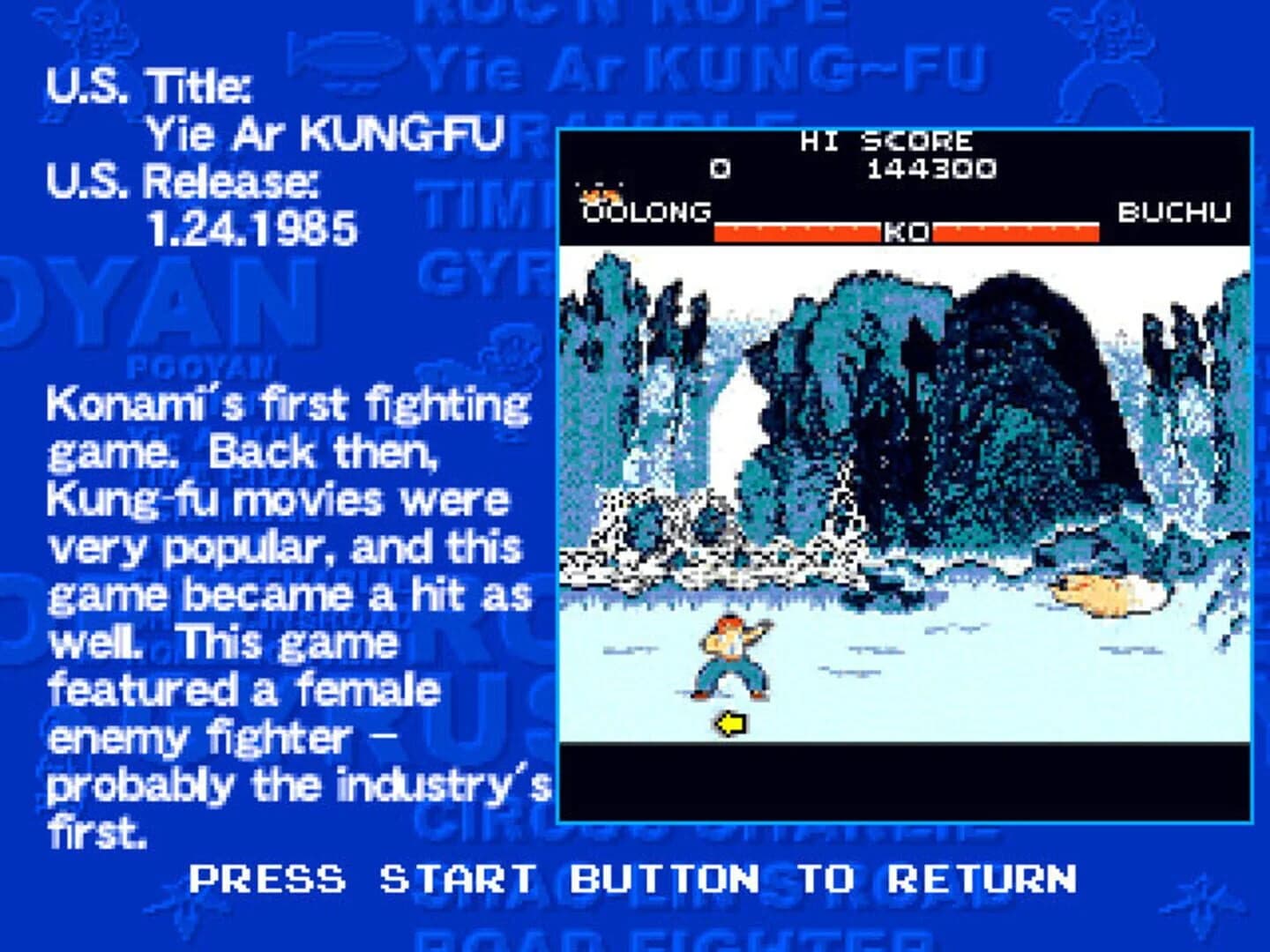 Konami Arcade Classics screenshot 3